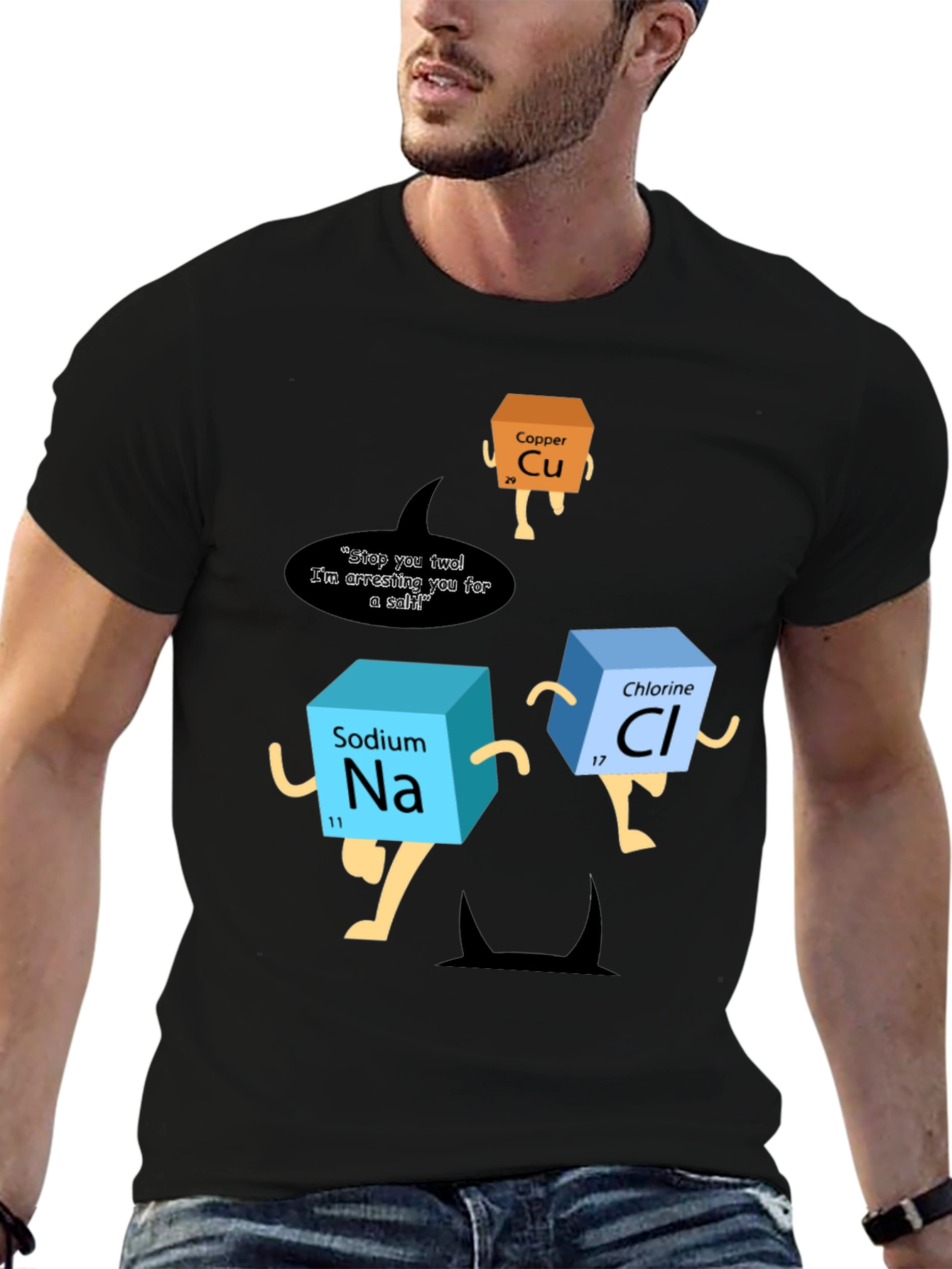 Chemistry Pun T-Shirt - Arresting Elements Design