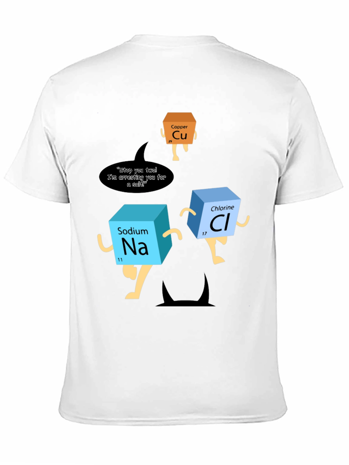 Chemistry Pun T-Shirt - Arresting Elements Design