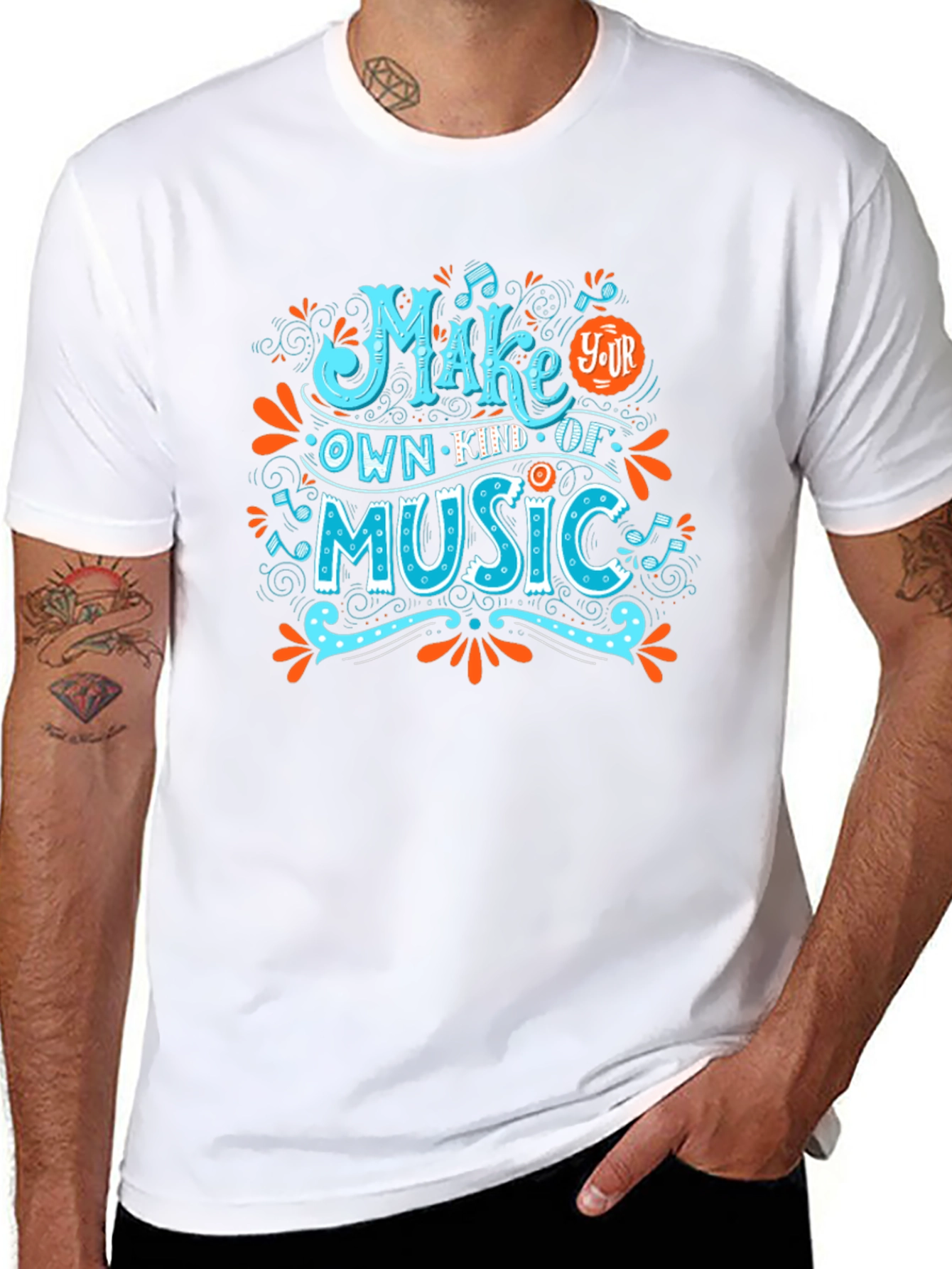 Make Your Own Kind of Music Graphic Tee