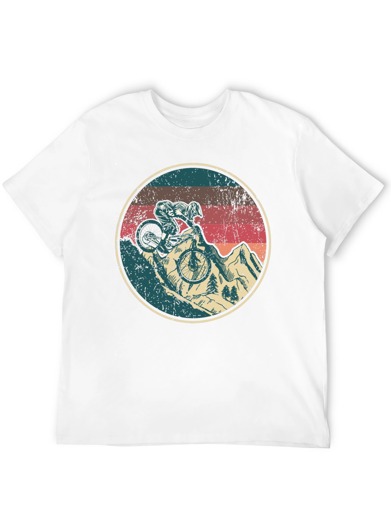 Mountain Biker Graphic Tee - Ride in Style!