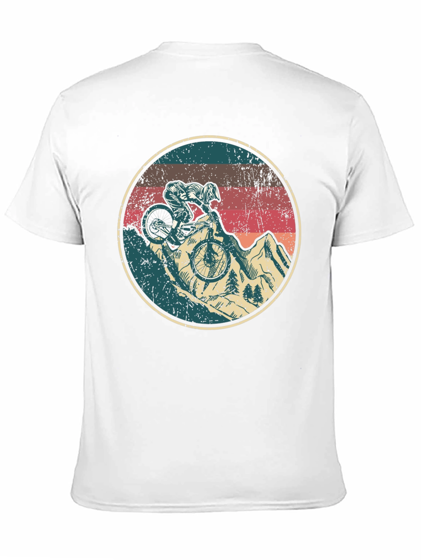 Mountain Biker Graphic Tee - Ride in Style!