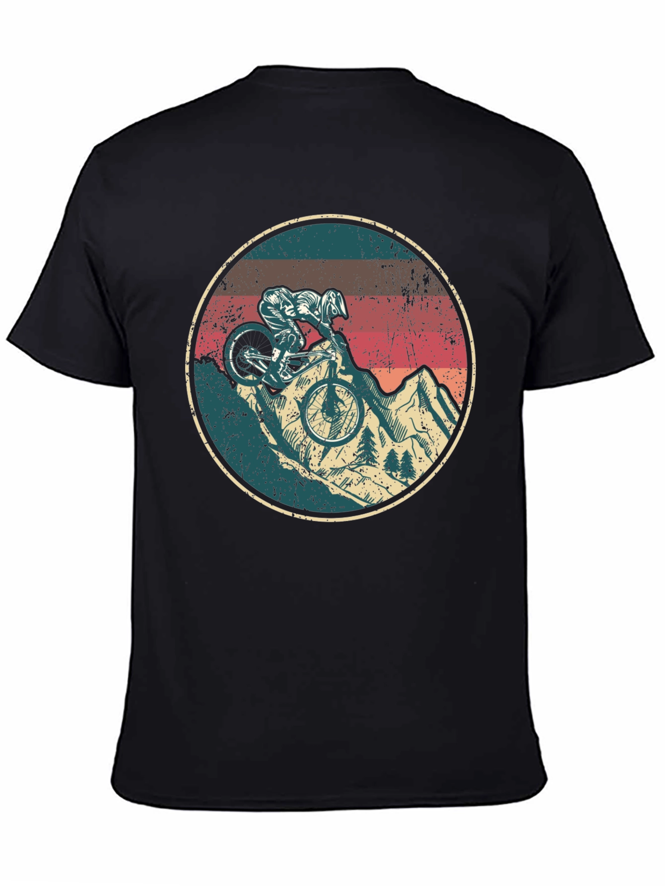 Mountain Biker Graphic Tee - Ride in Style!