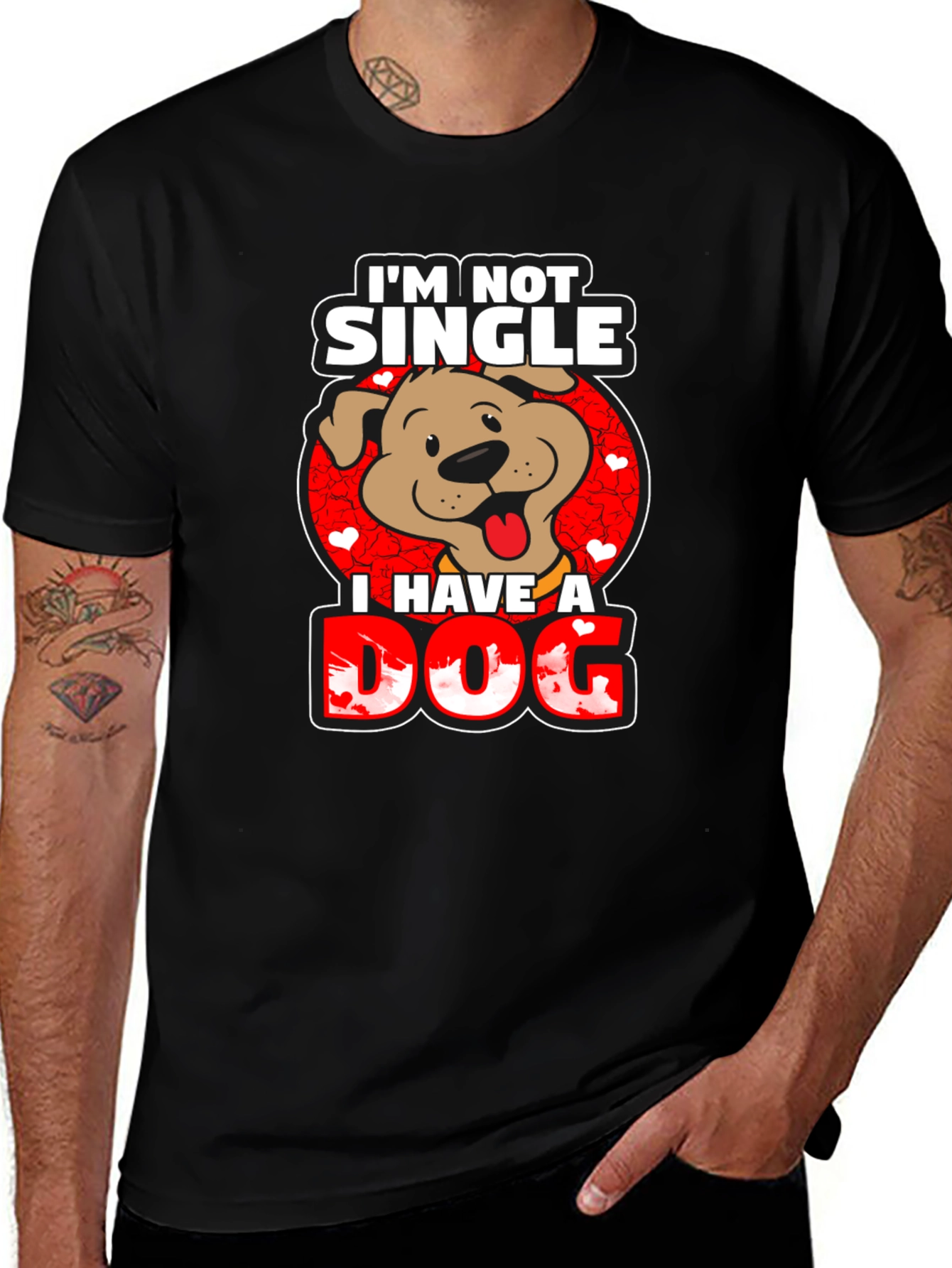 Im Not Single I Have a Dog T-Shirt