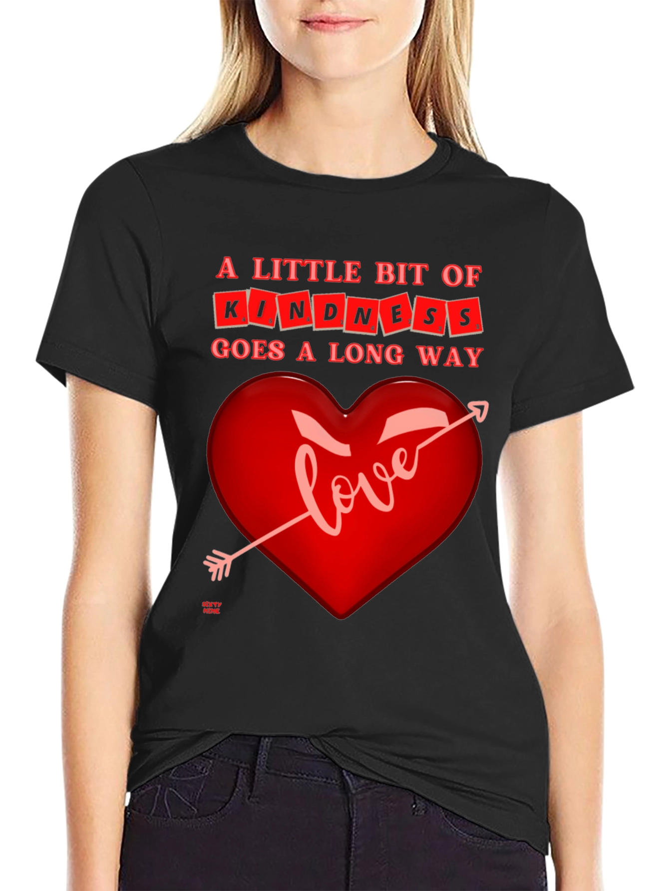 Kindness & Love Heart T-Shirt