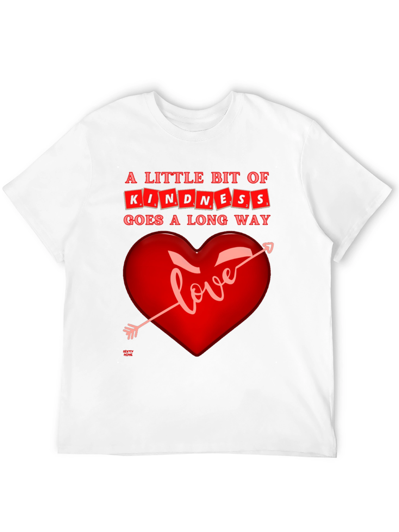 Kindness & Love Heart T-Shirt