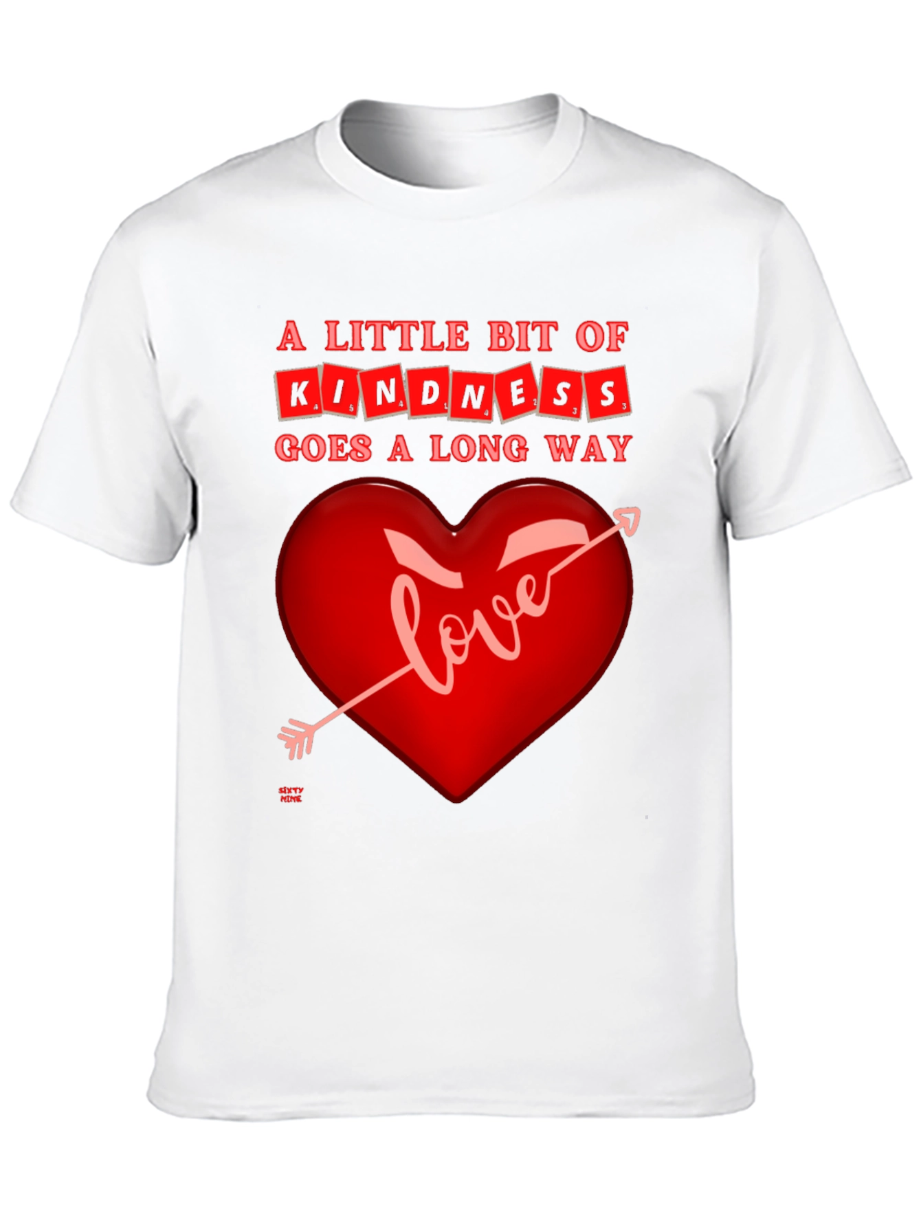 Kindness & Love Heart T-Shirt