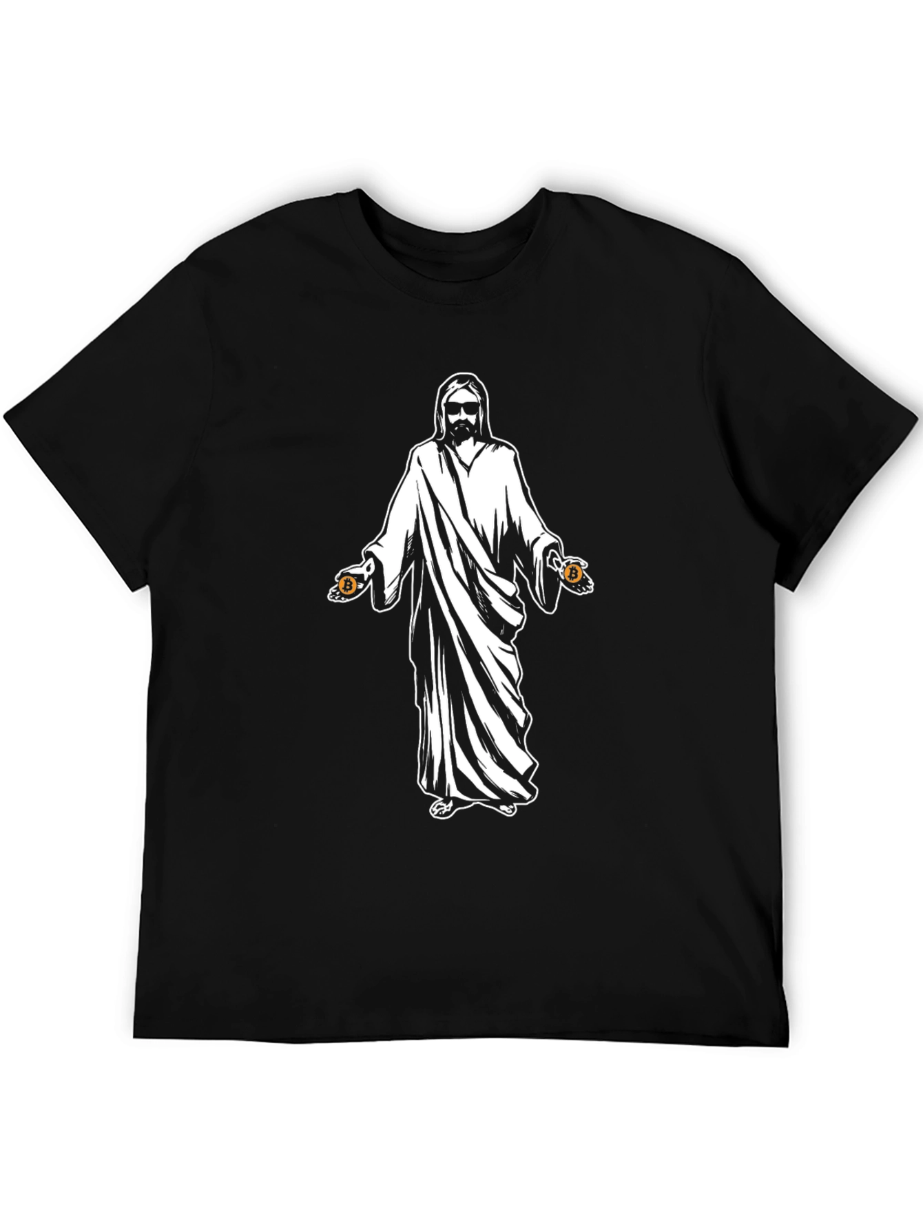 Crypto Jesus T-Shirt - Bitcoin Believer