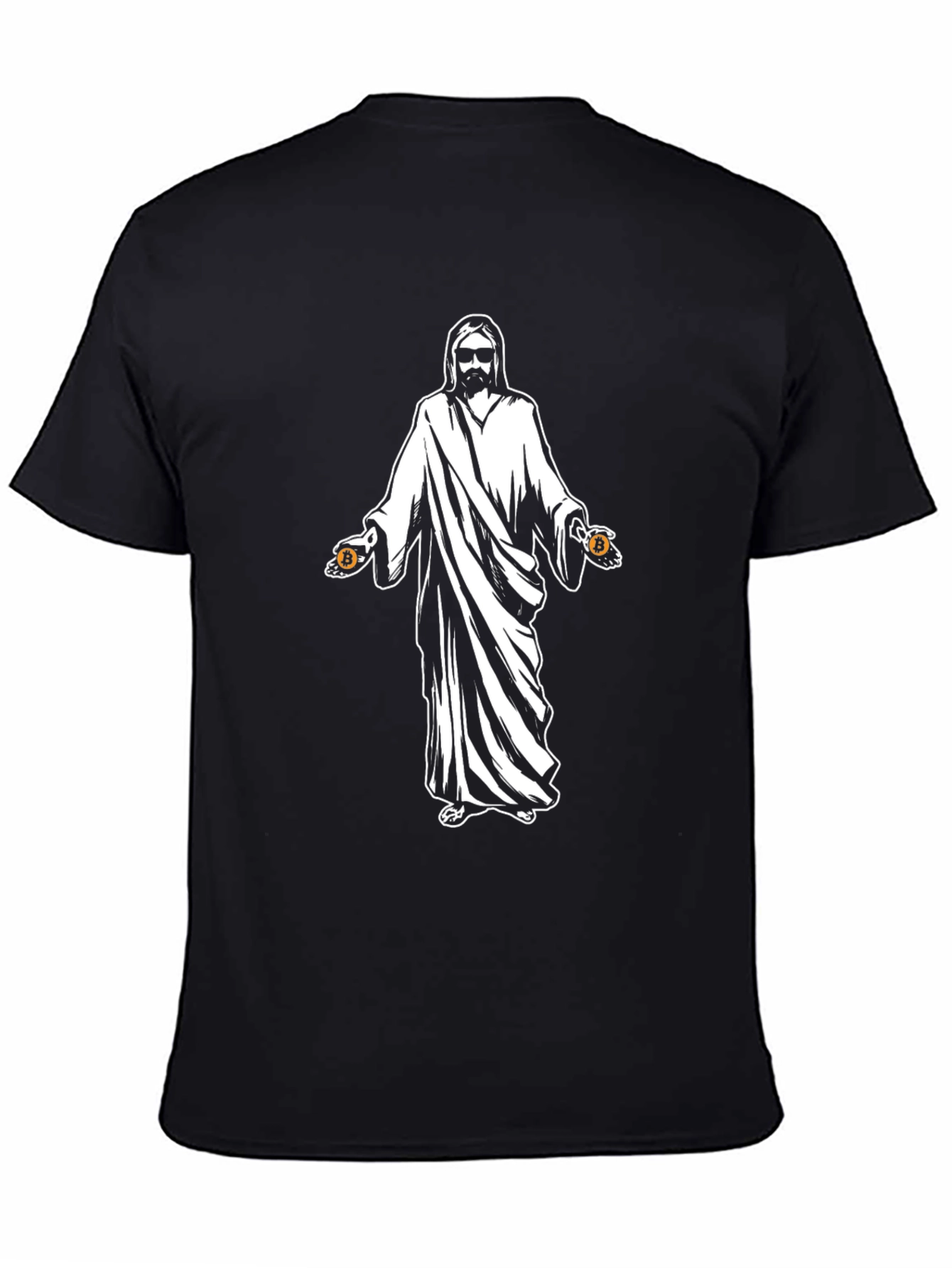 Crypto Jesus T-Shirt - Bitcoin Believer