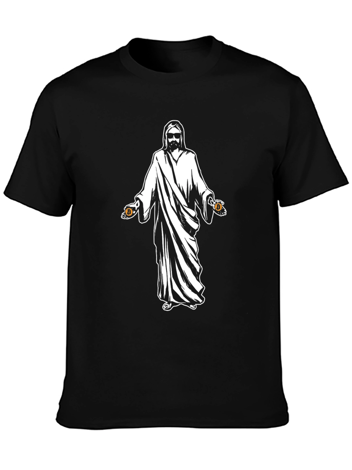 Crypto Jesus T-Shirt - Bitcoin Believer