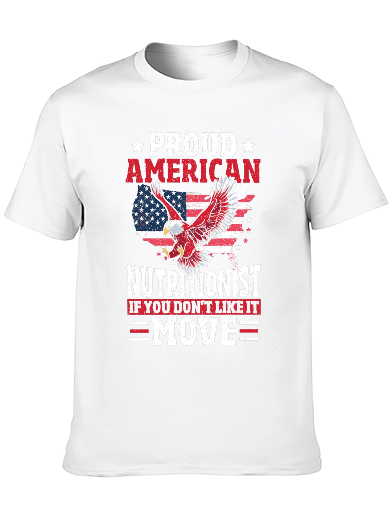 Proud American Nutritionist T-Shirt