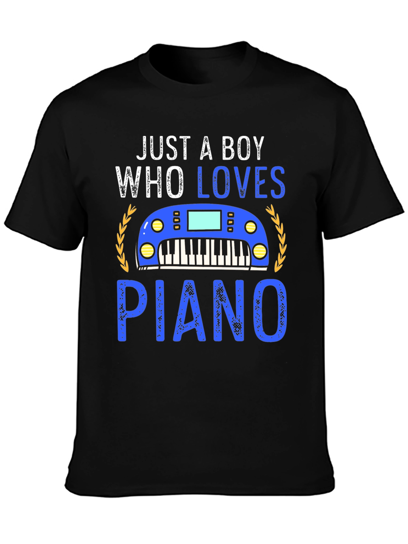 Just A Boy Who Loves Piano T-Shirt