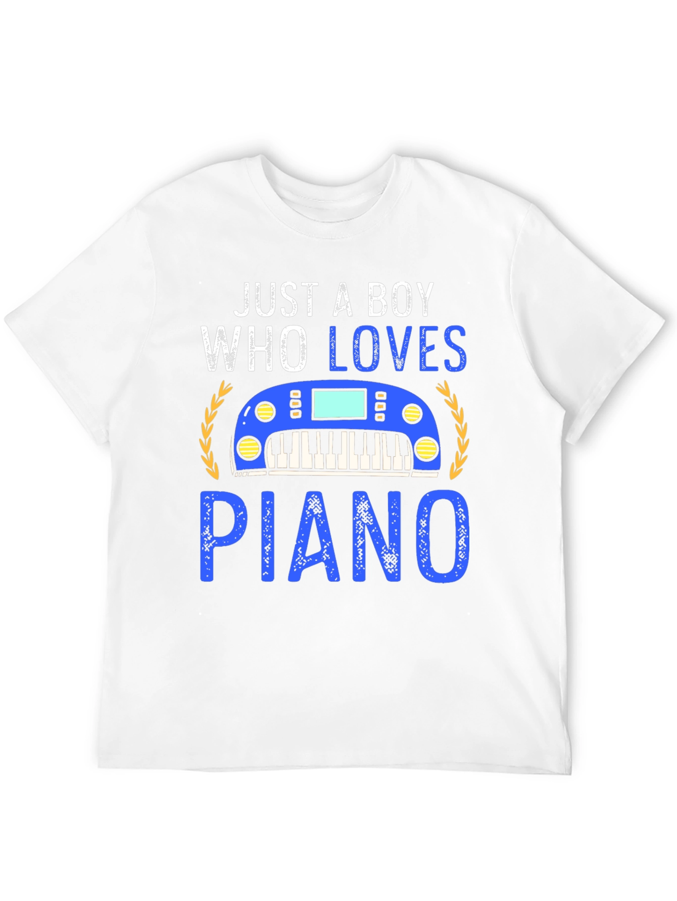 Just A Boy Who Loves Piano T-Shirt