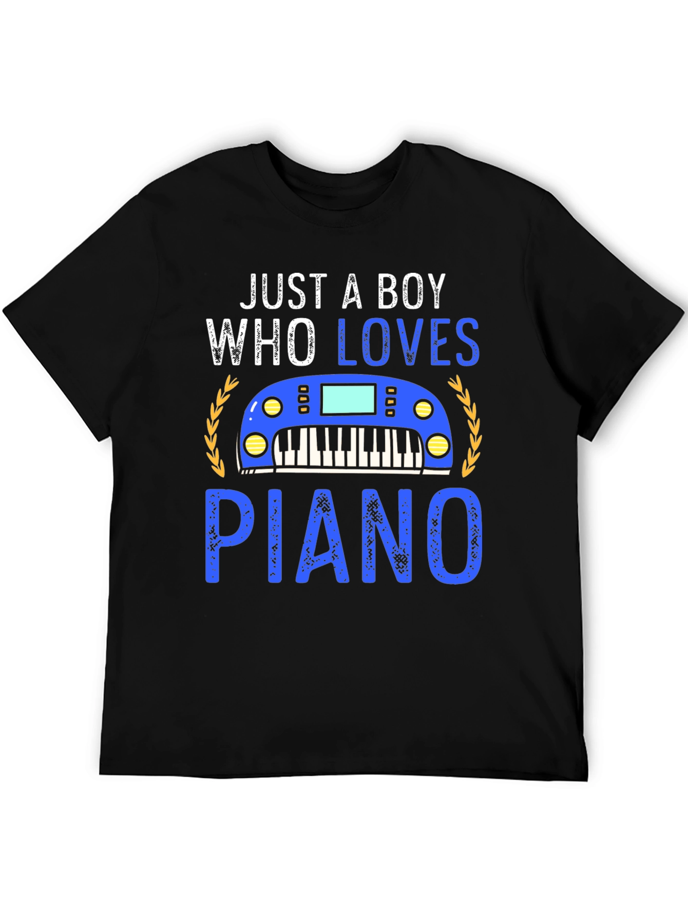 Just A Boy Who Loves Piano T-Shirt