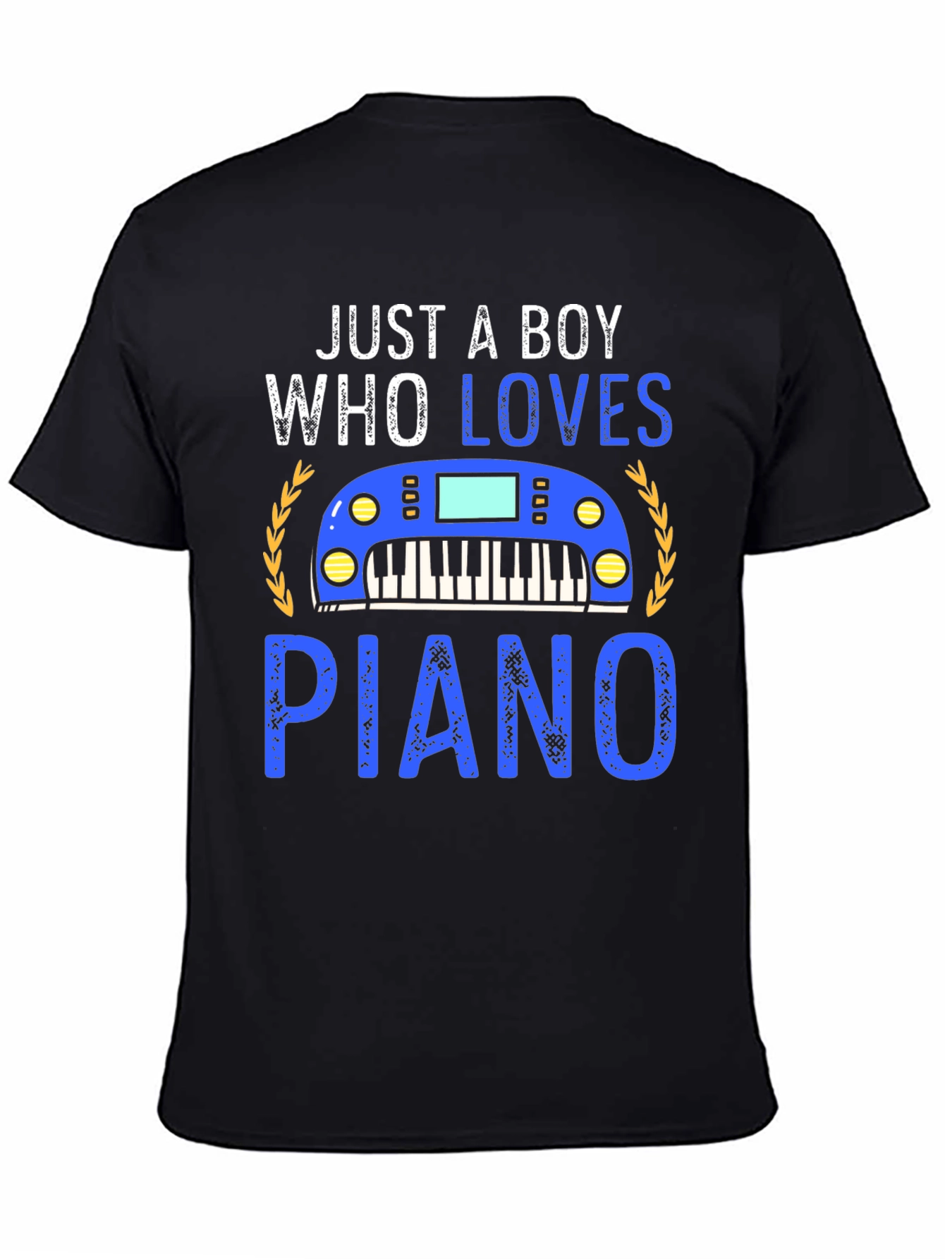 Just A Boy Who Loves Piano T-Shirt