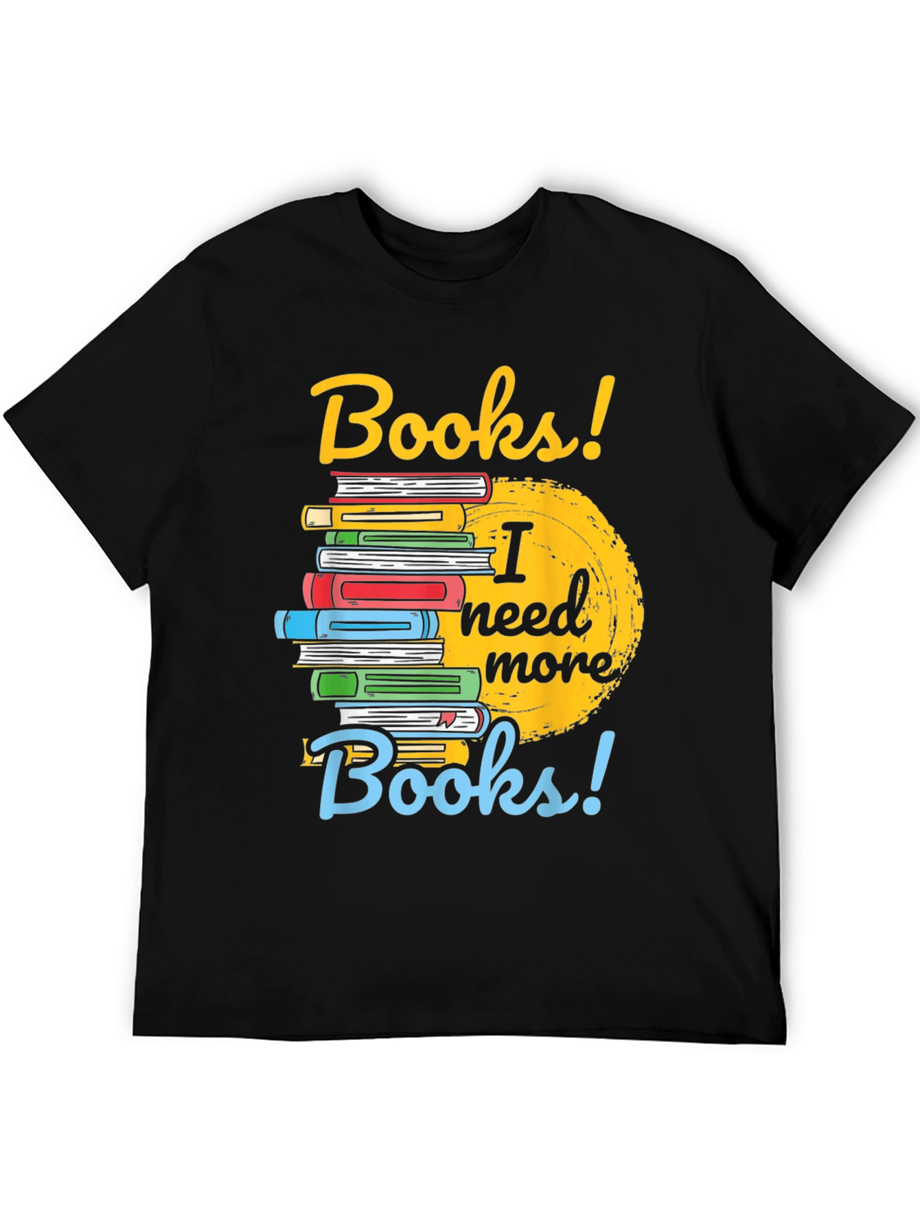 Books! T-shirt - Reader Librarian Gift