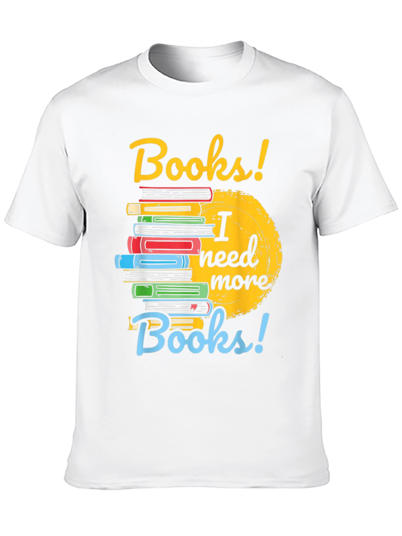 Books! T-shirt - Reader Librarian Gift