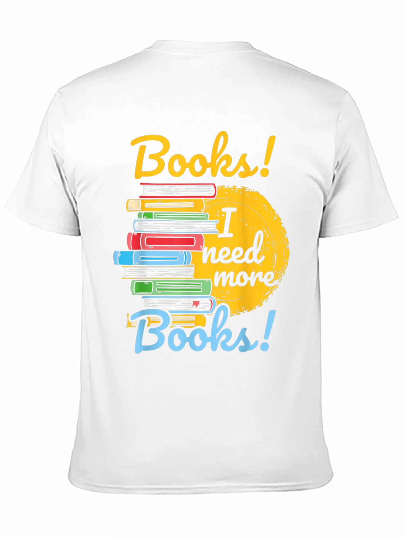 Books! T-shirt - Reader Librarian Gift