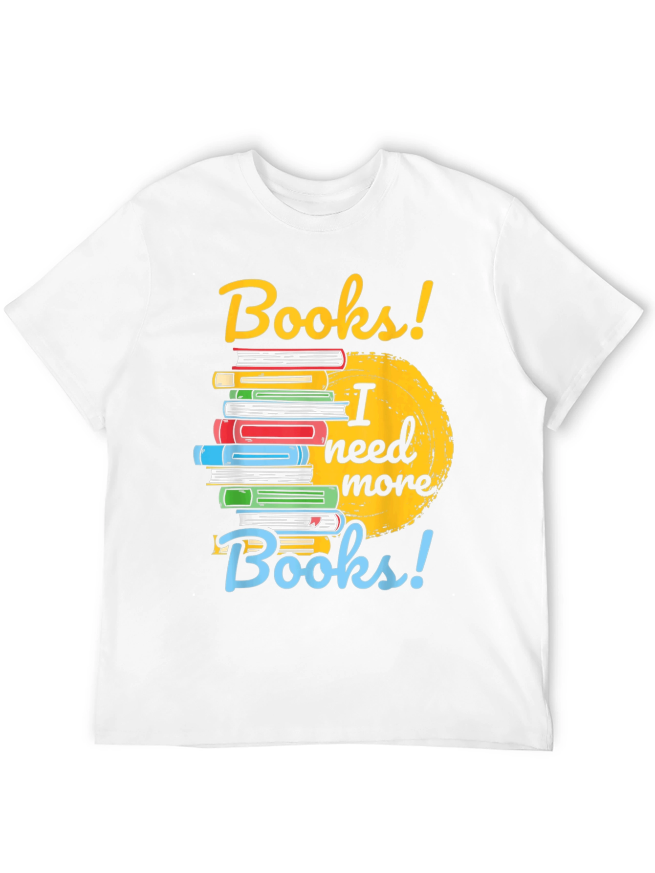 Books! T-shirt - Reader Librarian Gift