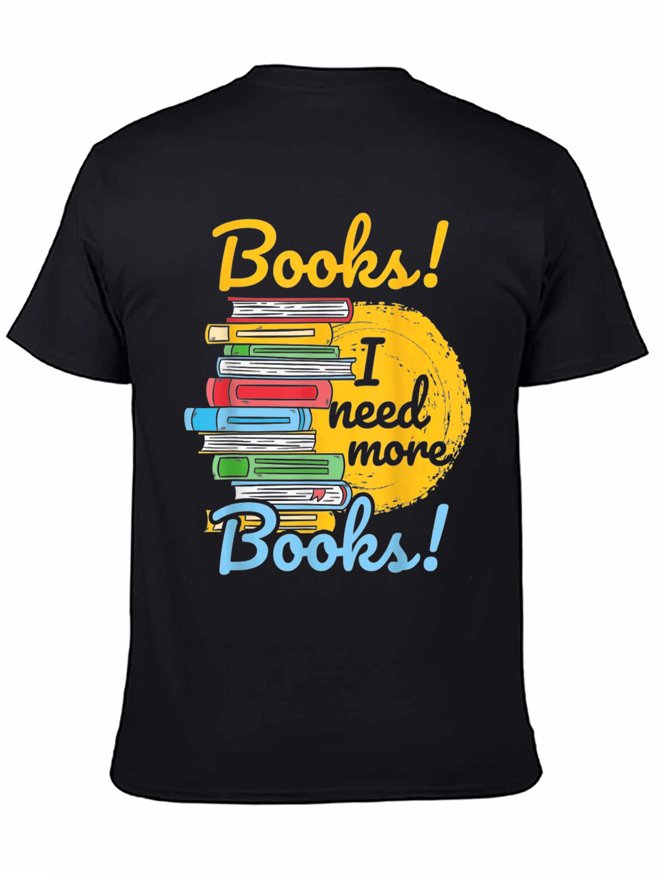 Books! T-shirt - Reader Librarian Gift