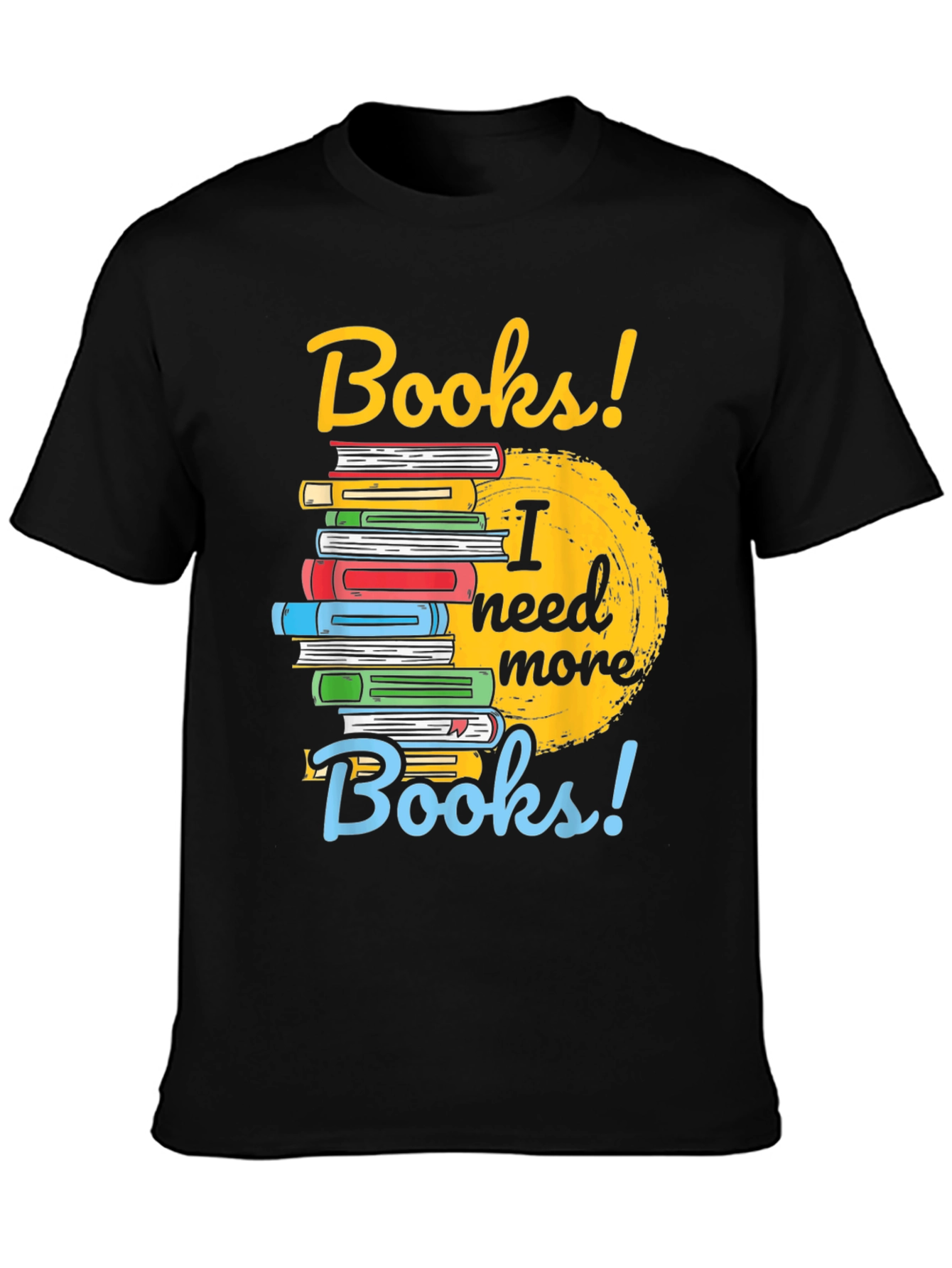 Books! T-shirt - Reader Librarian Gift