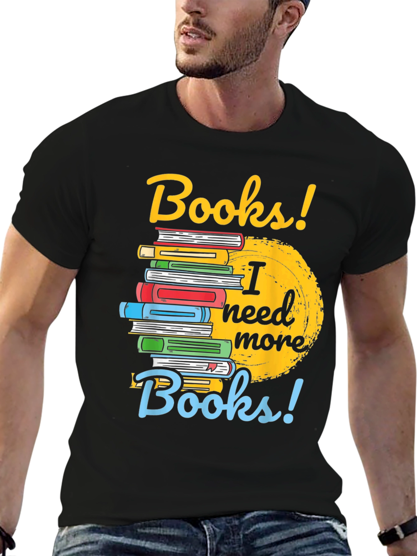 Books! T-shirt - Reader Librarian Gift