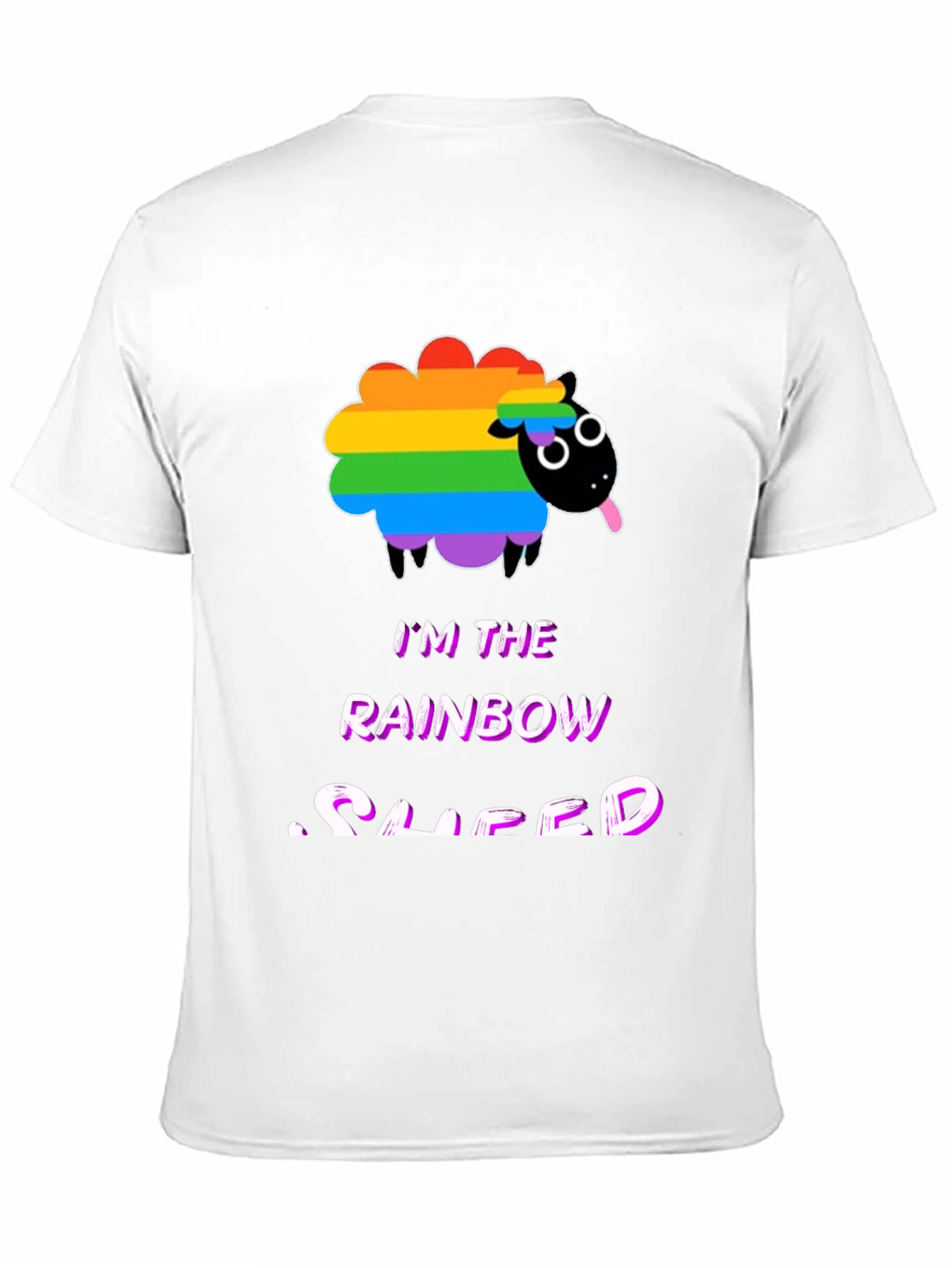 Rainbow Sheep LGBTQ+ Pride T-Shirt