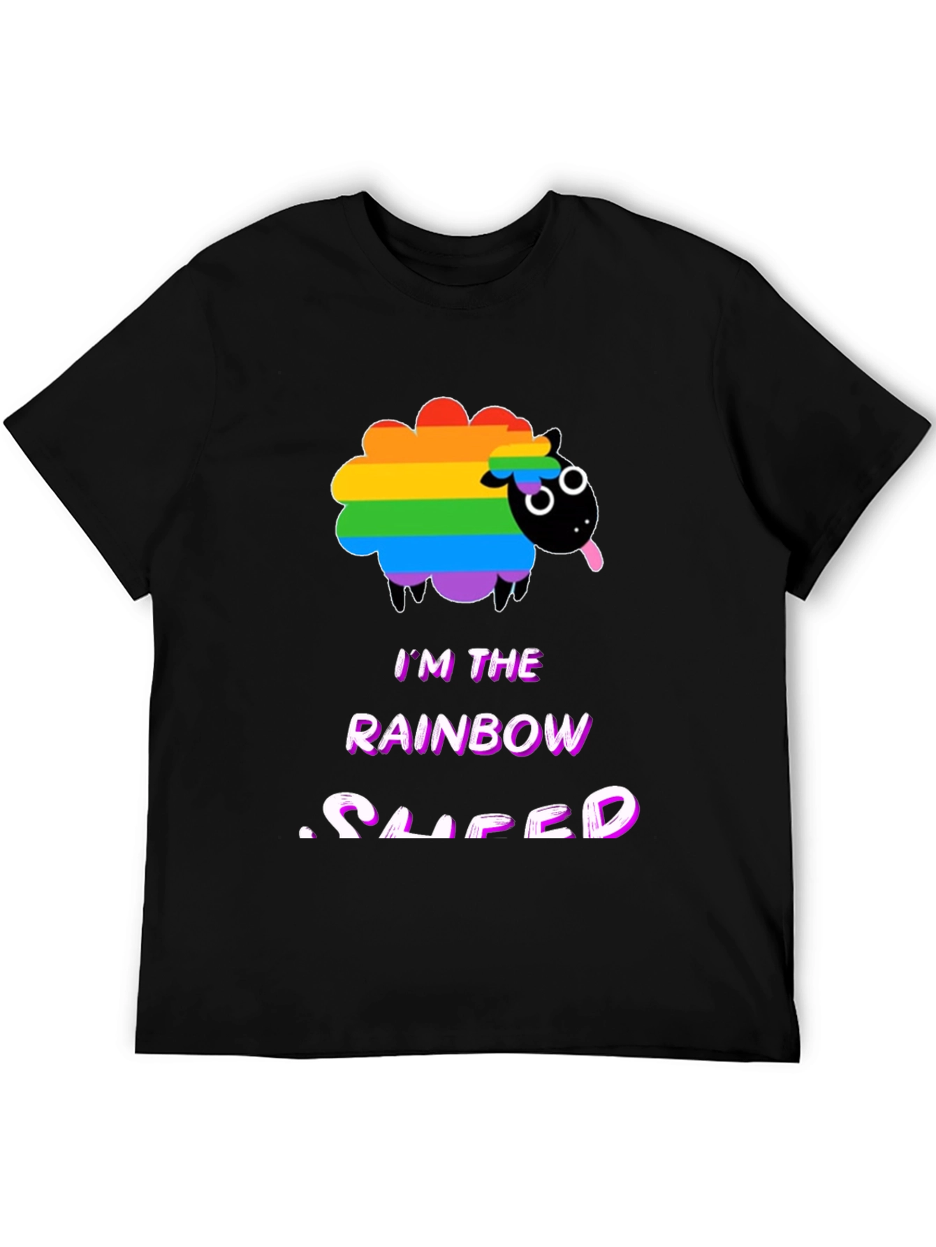 Rainbow Sheep LGBTQ+ Pride T-Shirt