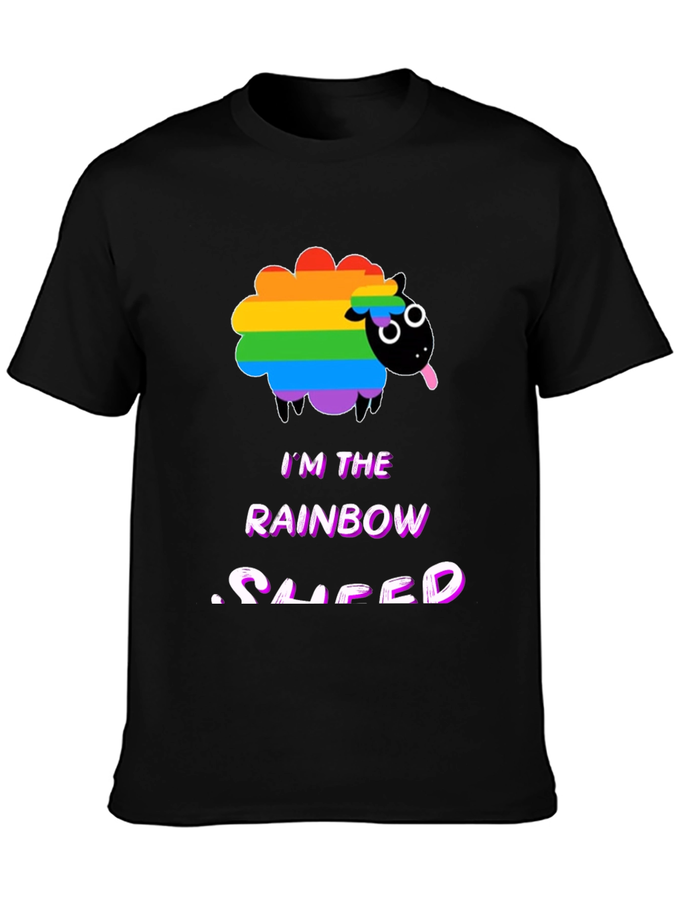 Rainbow Sheep LGBTQ+ Pride T-Shirt