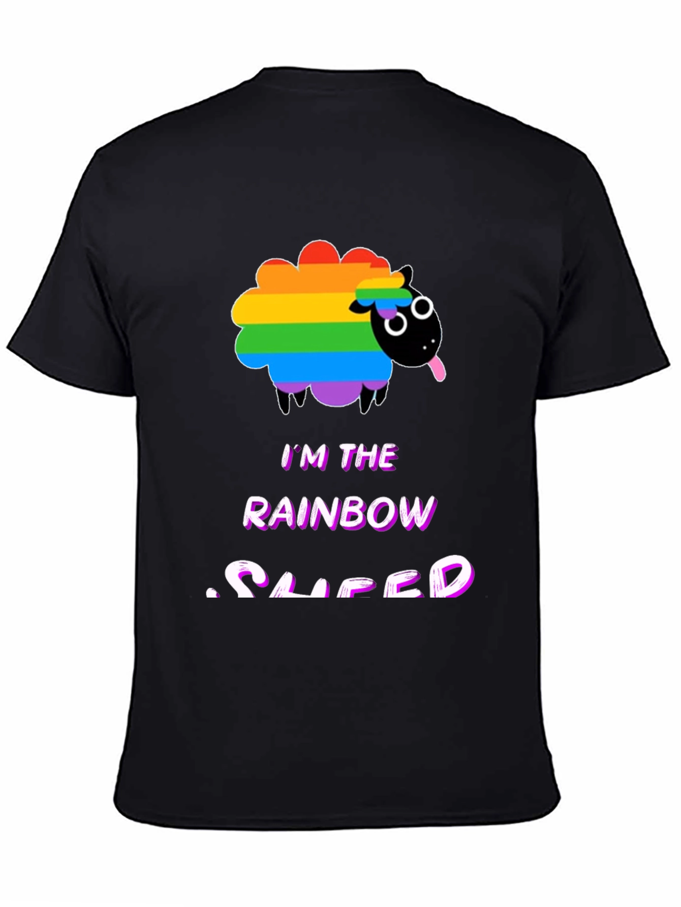 Rainbow Sheep LGBTQ+ Pride T-Shirt
