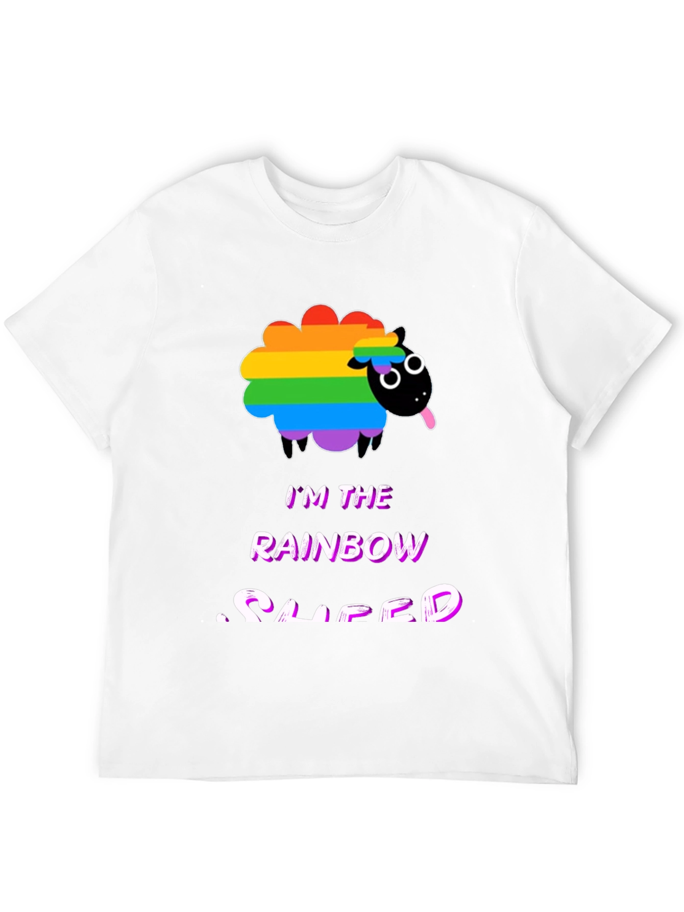 Rainbow Sheep LGBTQ+ Pride T-Shirt