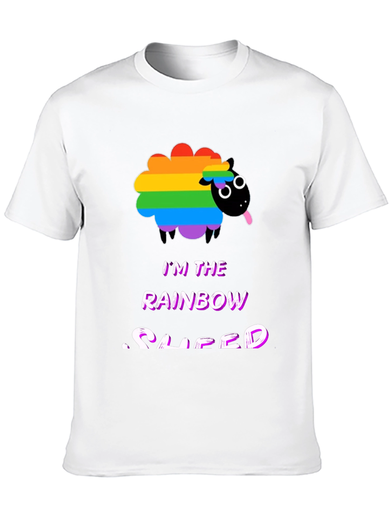 Rainbow Sheep LGBTQ+ Pride T-Shirt