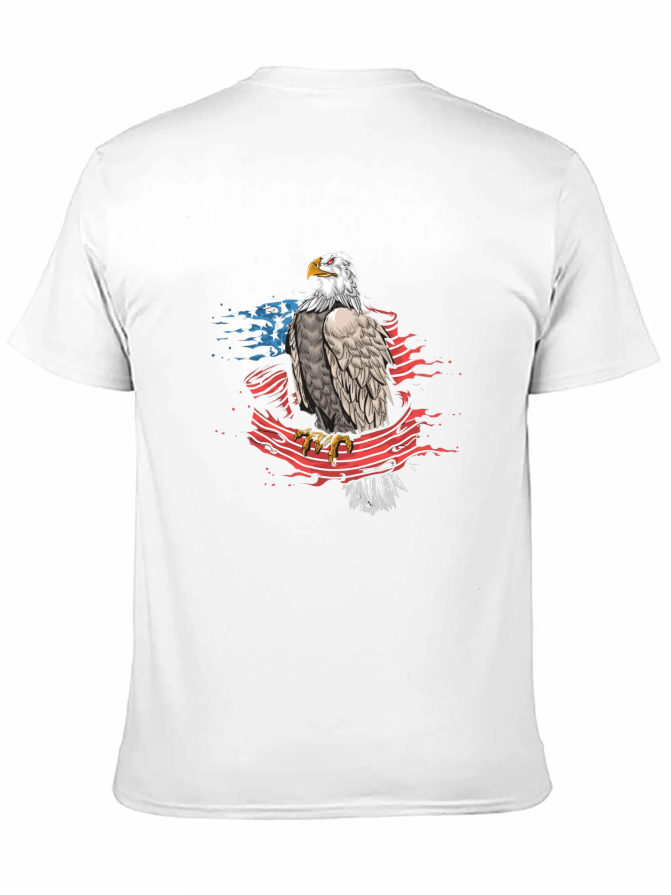 Bald Eagle American Flag Graphic Tee