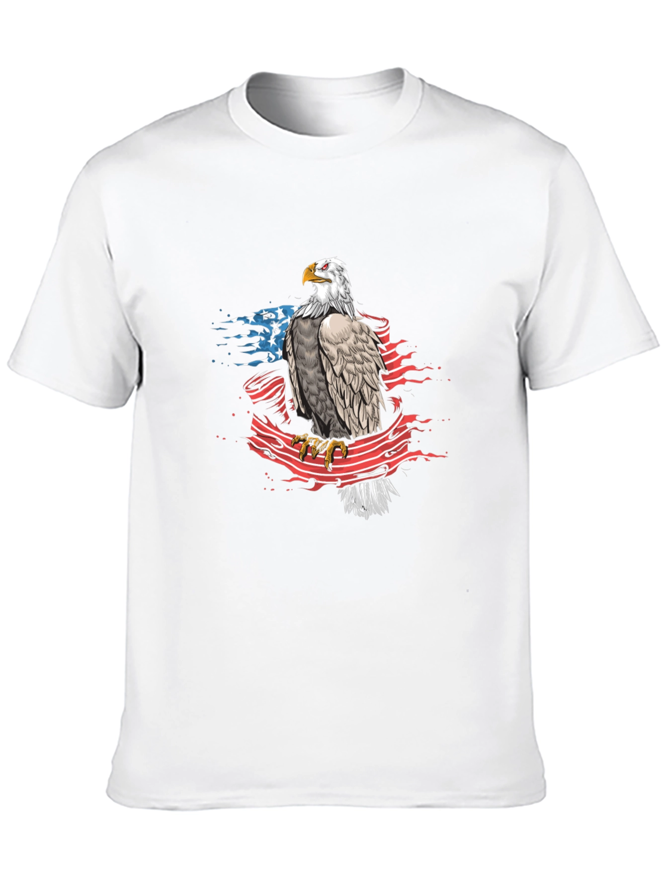 Bald Eagle American Flag Graphic Tee