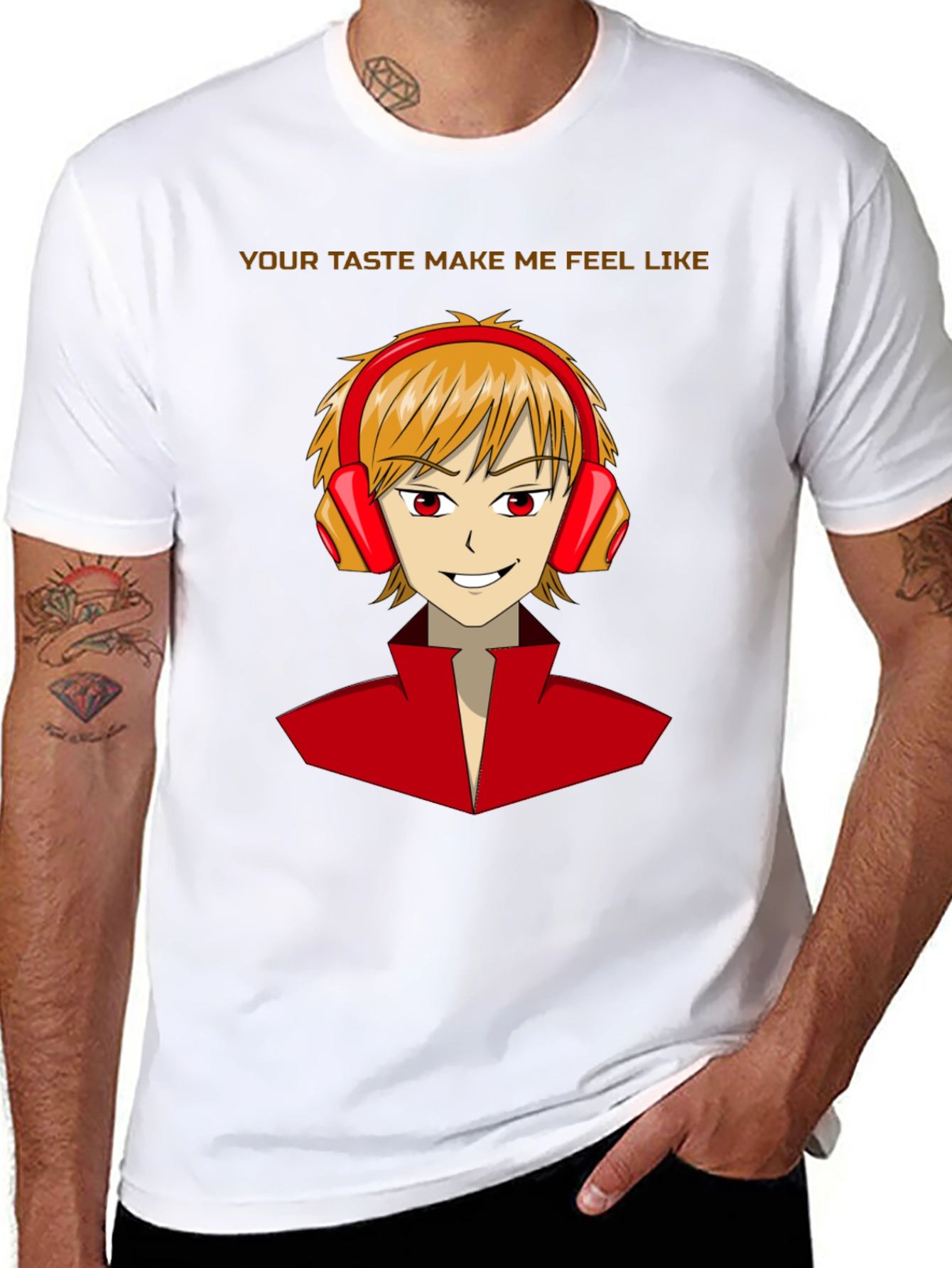 Anime Style Graphic Tee - Taste Sensation