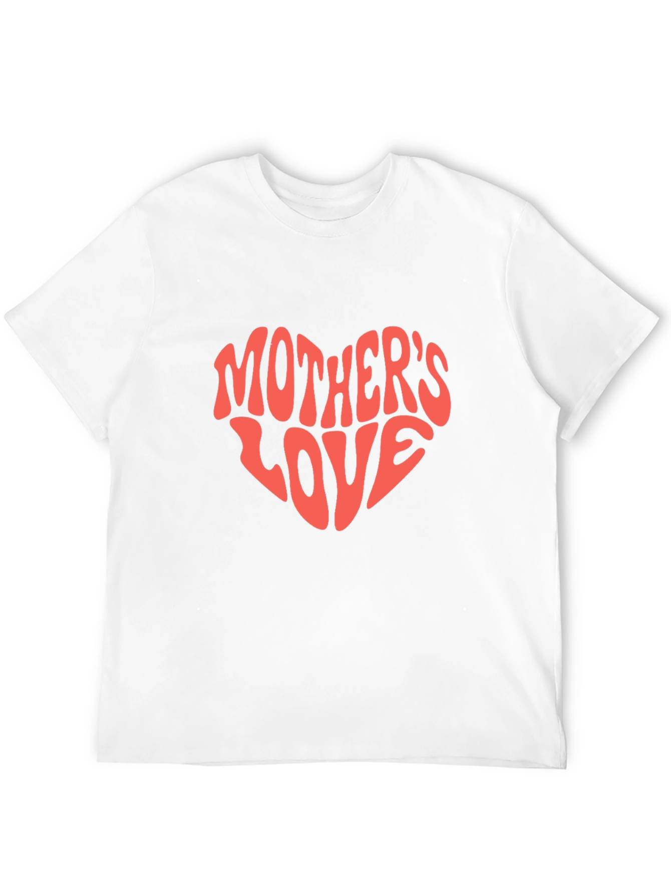 Mothers Love Heart Graphic T-Shirt