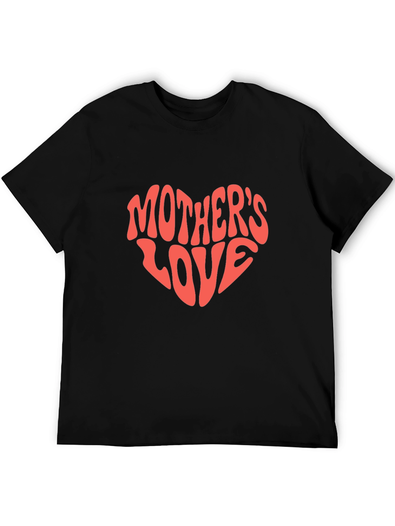 Mothers Love Heart Graphic T-Shirt