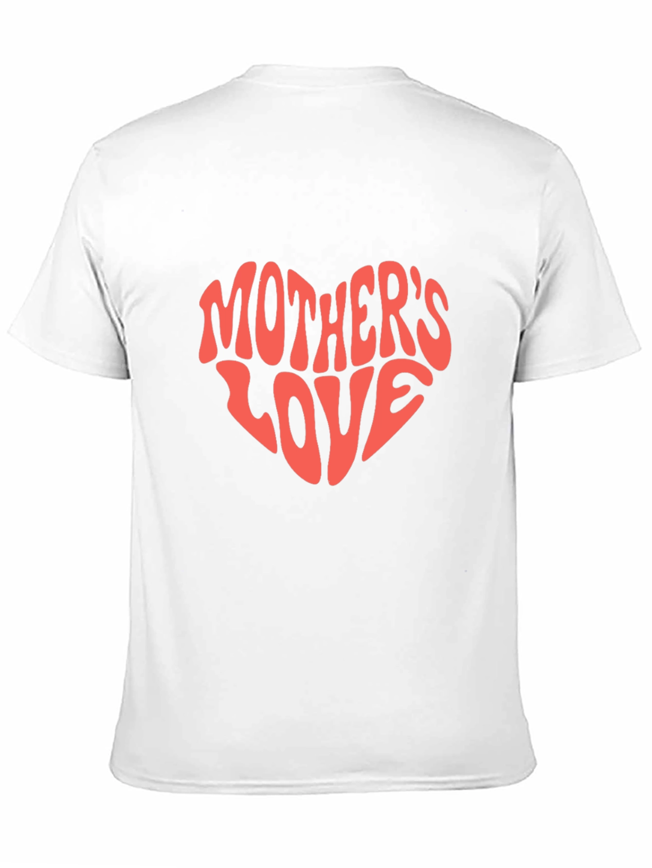 Mothers Love Heart Graphic T-Shirt