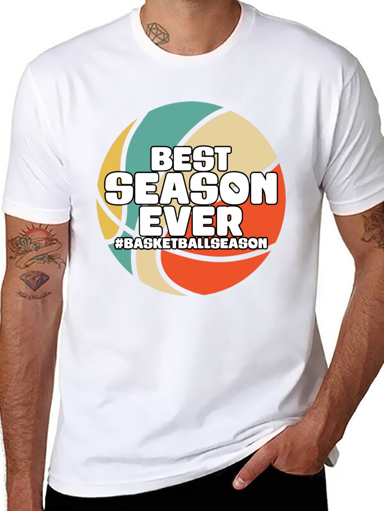 Best Season Ever Basketball Graphic T-Shirt