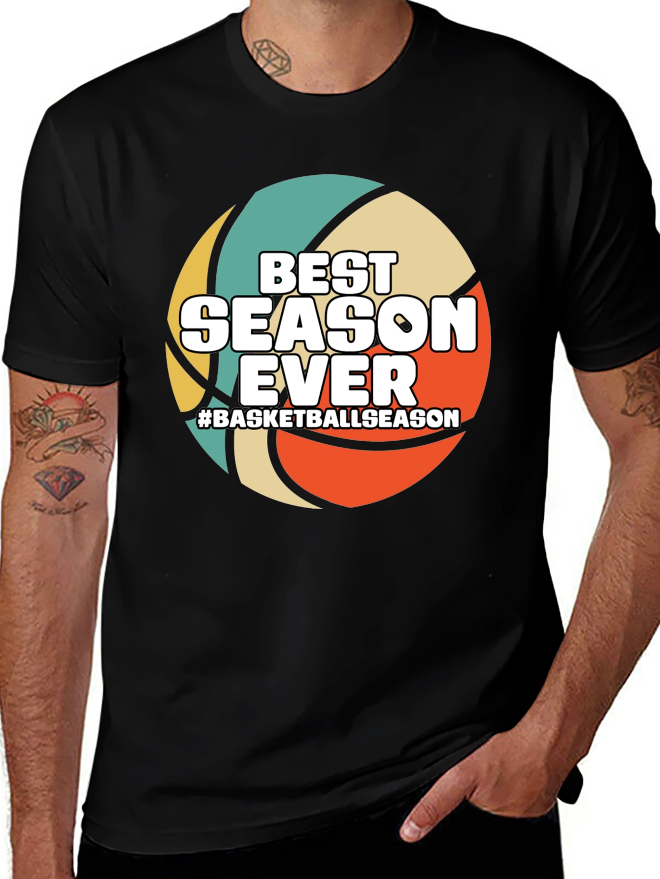 Best Season Ever Basketball Graphic T-Shirt