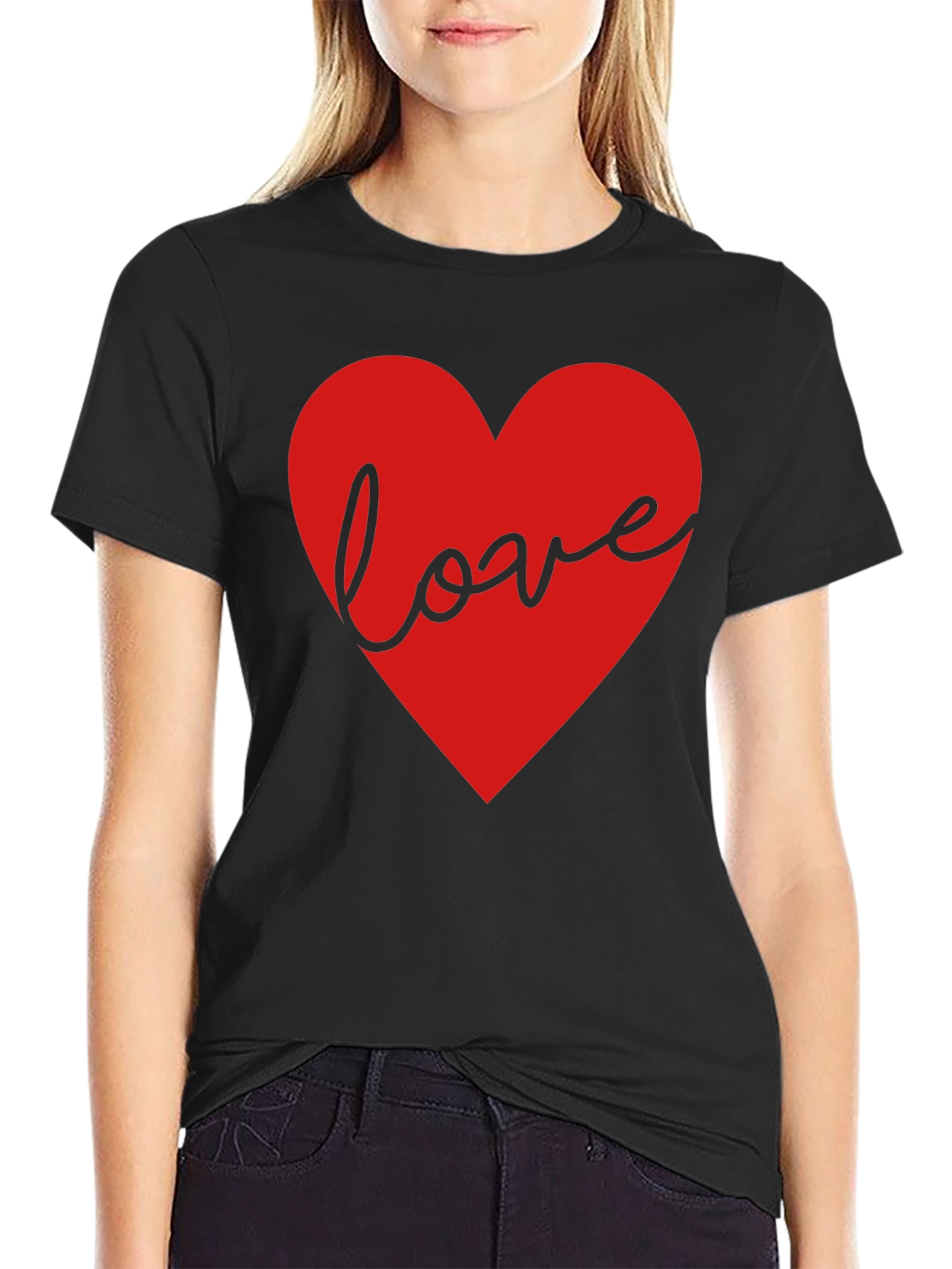 Love Heart T-Shirt - Valentines Day Gift