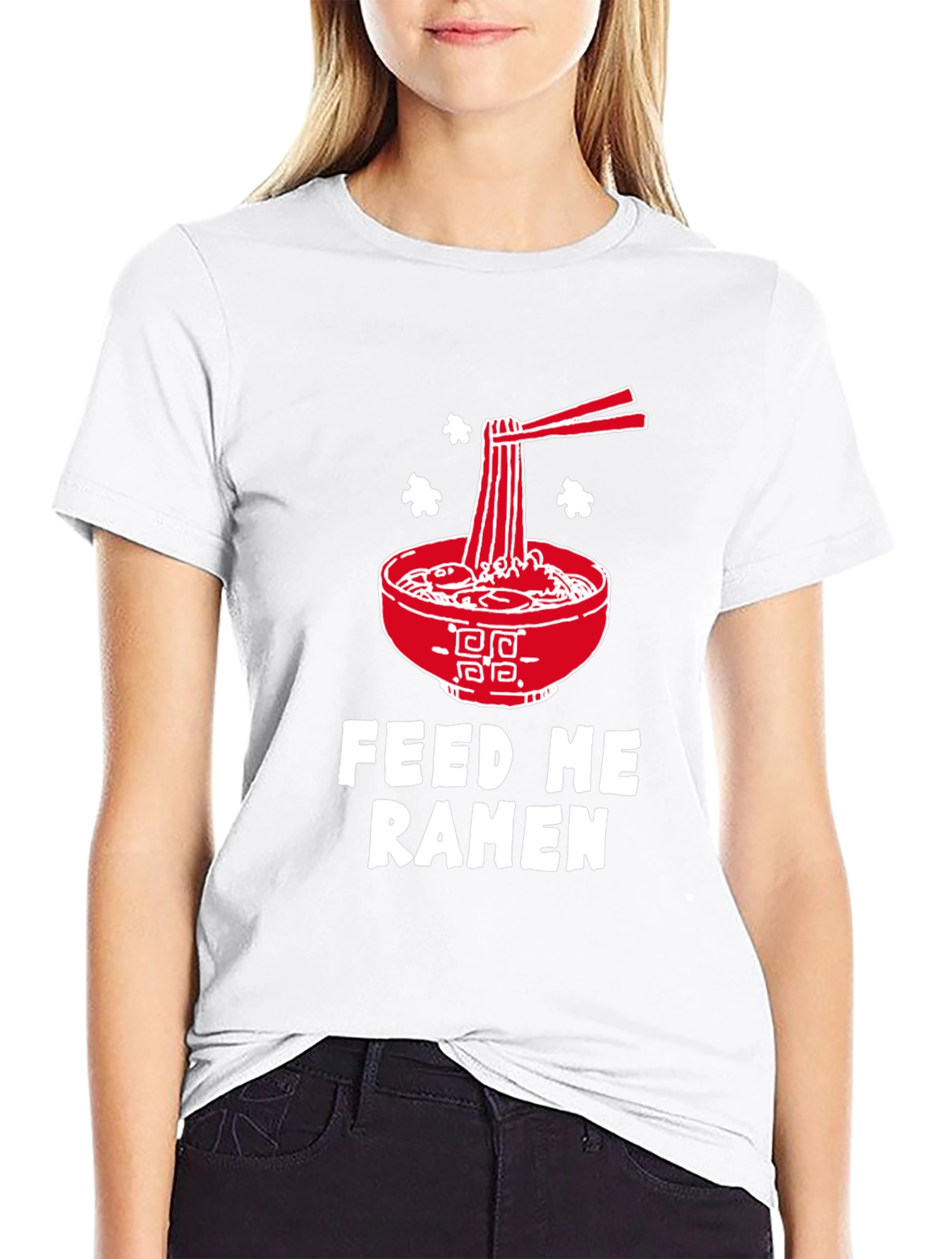 Feed Me Ramen T-Shirt - Noodles Graphic Tee