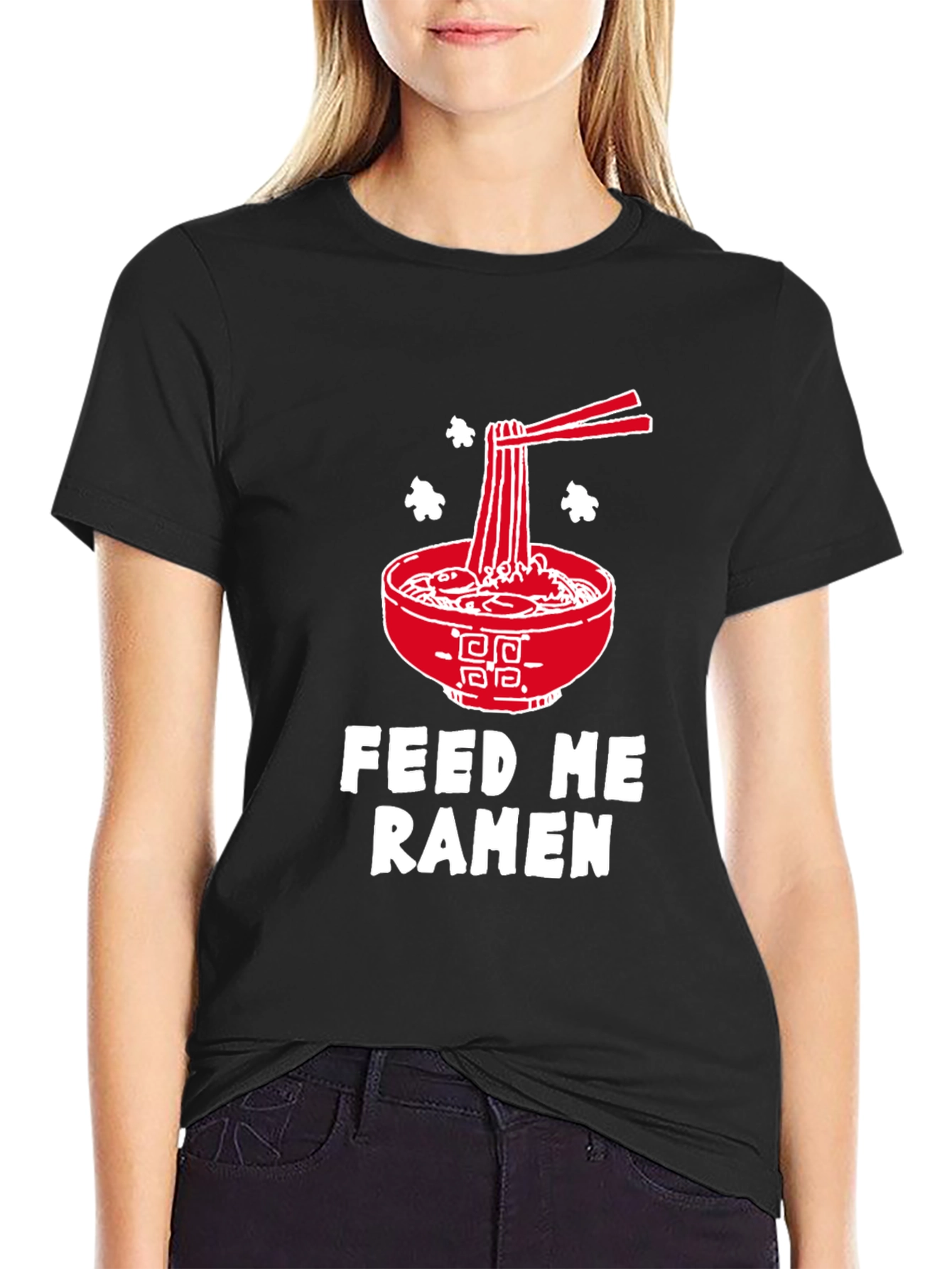 Feed Me Ramen T-Shirt - Noodles Graphic Tee