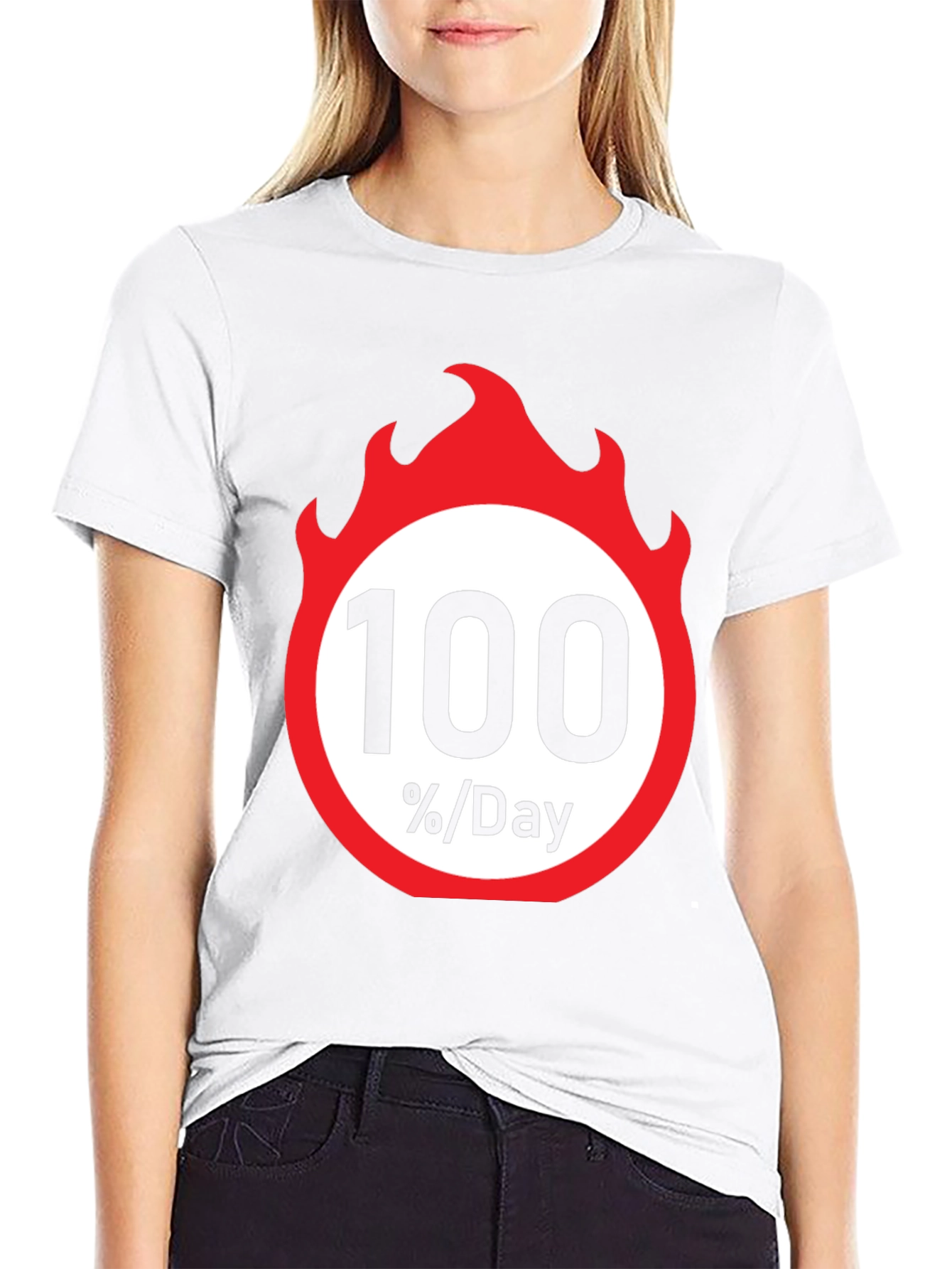 100 Percent Per Day Graphic T-Shirt