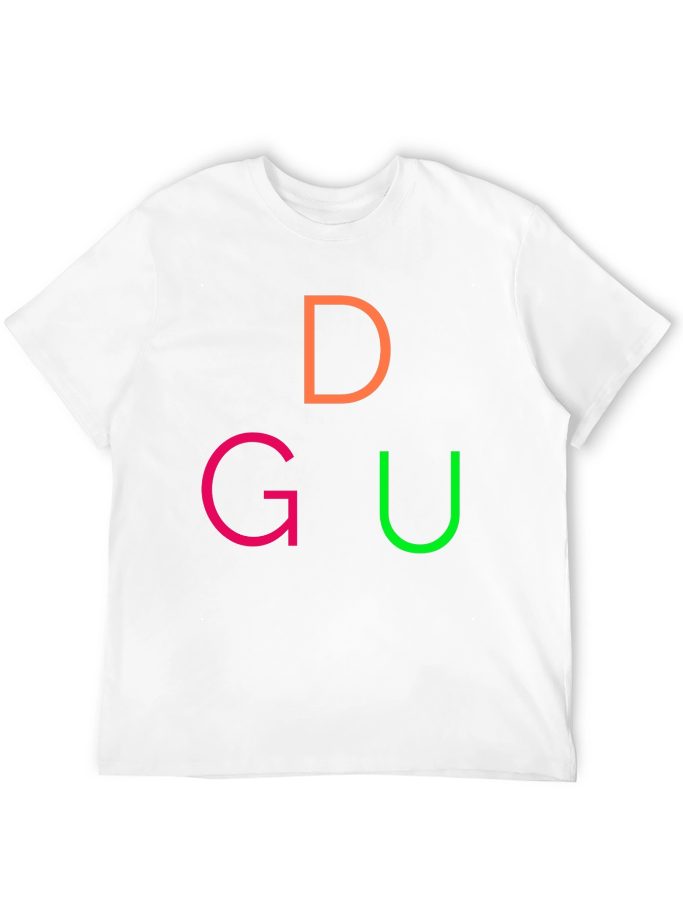 DGU Graphic Tee - Casual Black T-Shirt