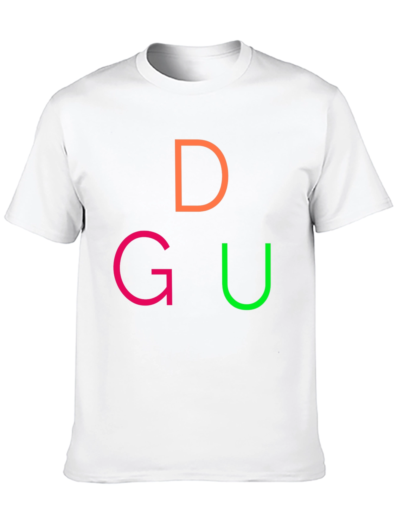 DGU Graphic Tee - Casual Black T-Shirt