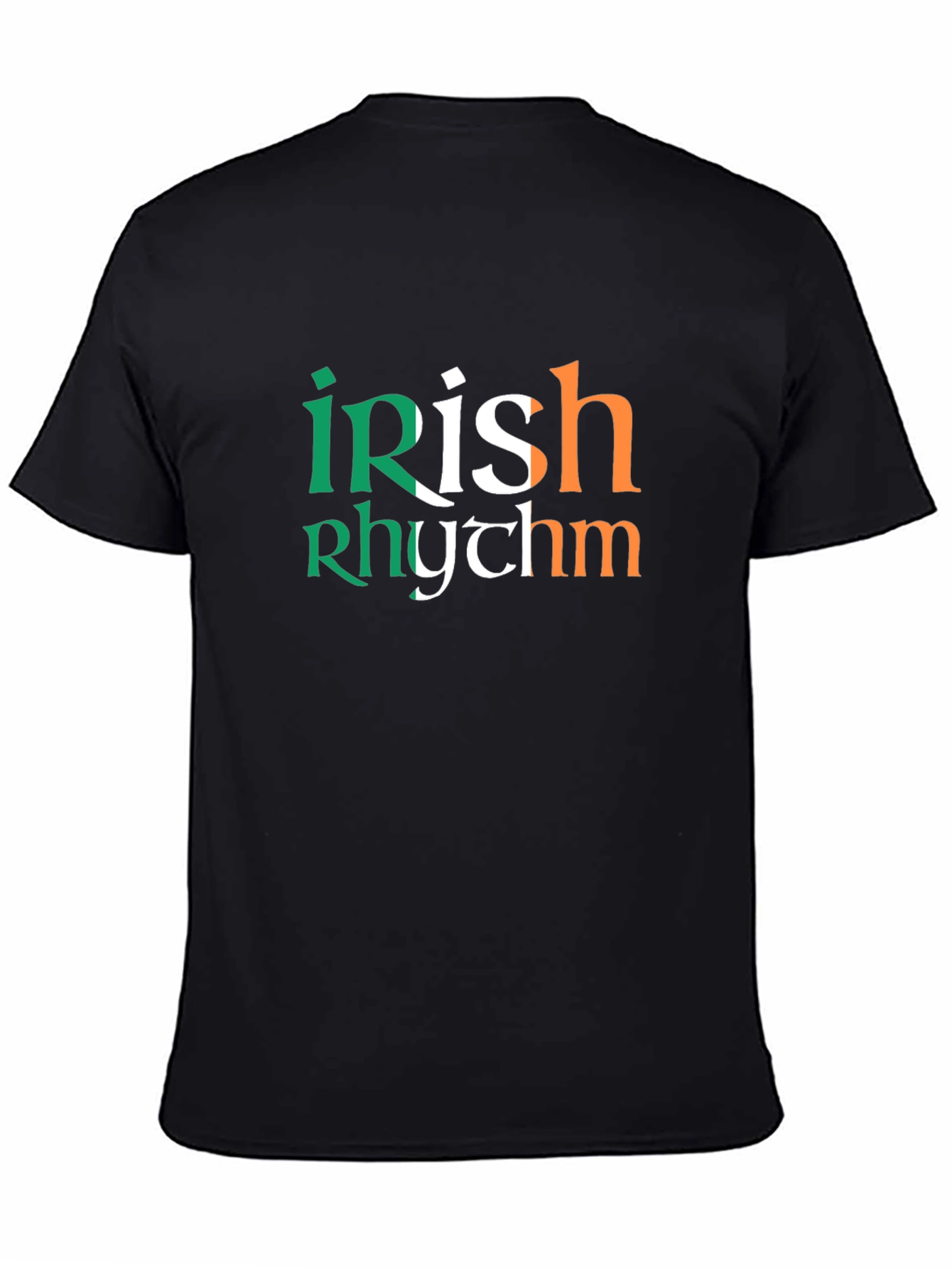 Irish Rhythm Black T-Shirt St. Patricks Day