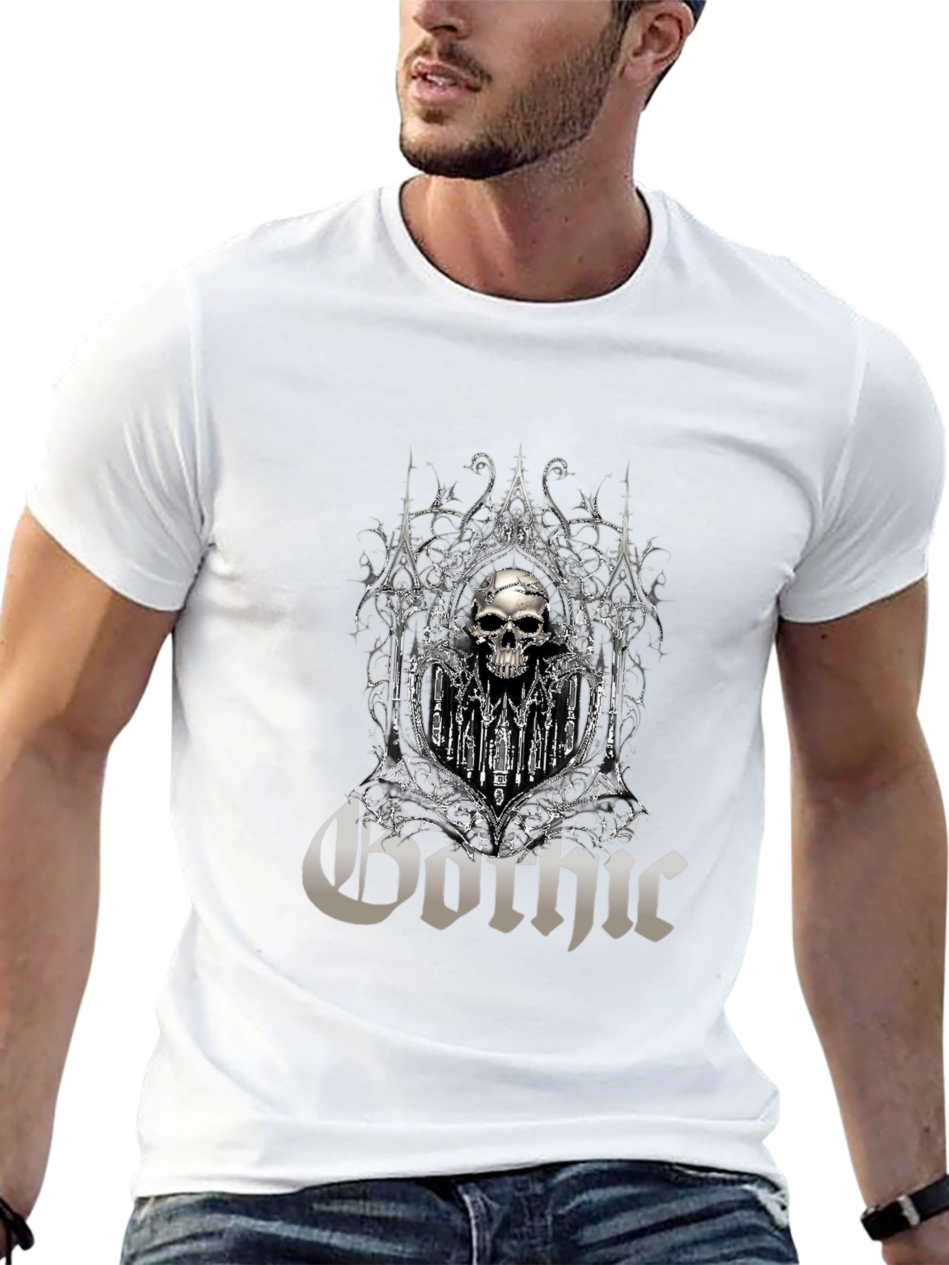 Gothic Skull T-Shirt