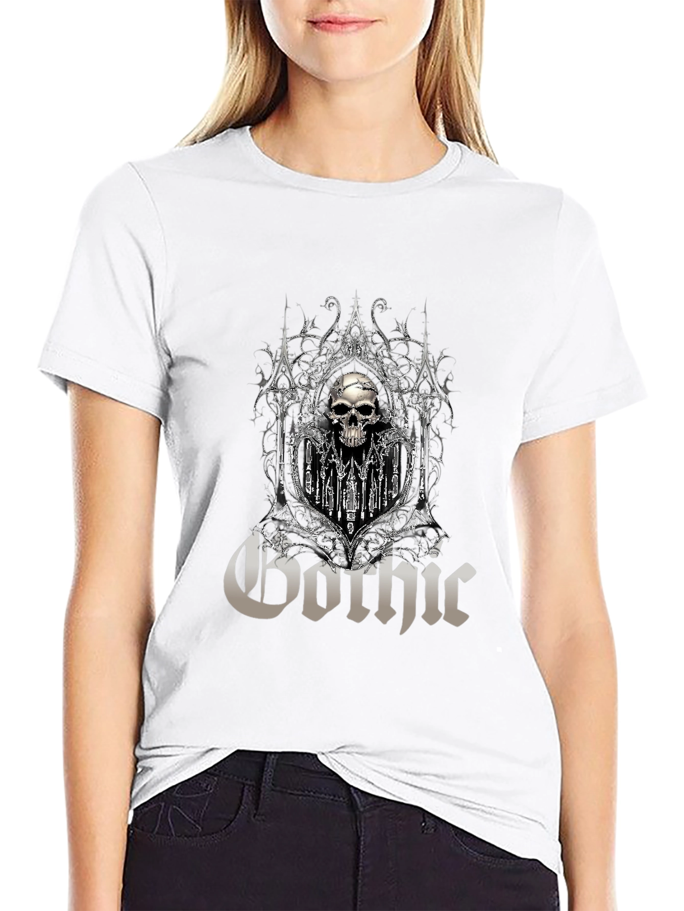 Gothic Skull T-Shirt