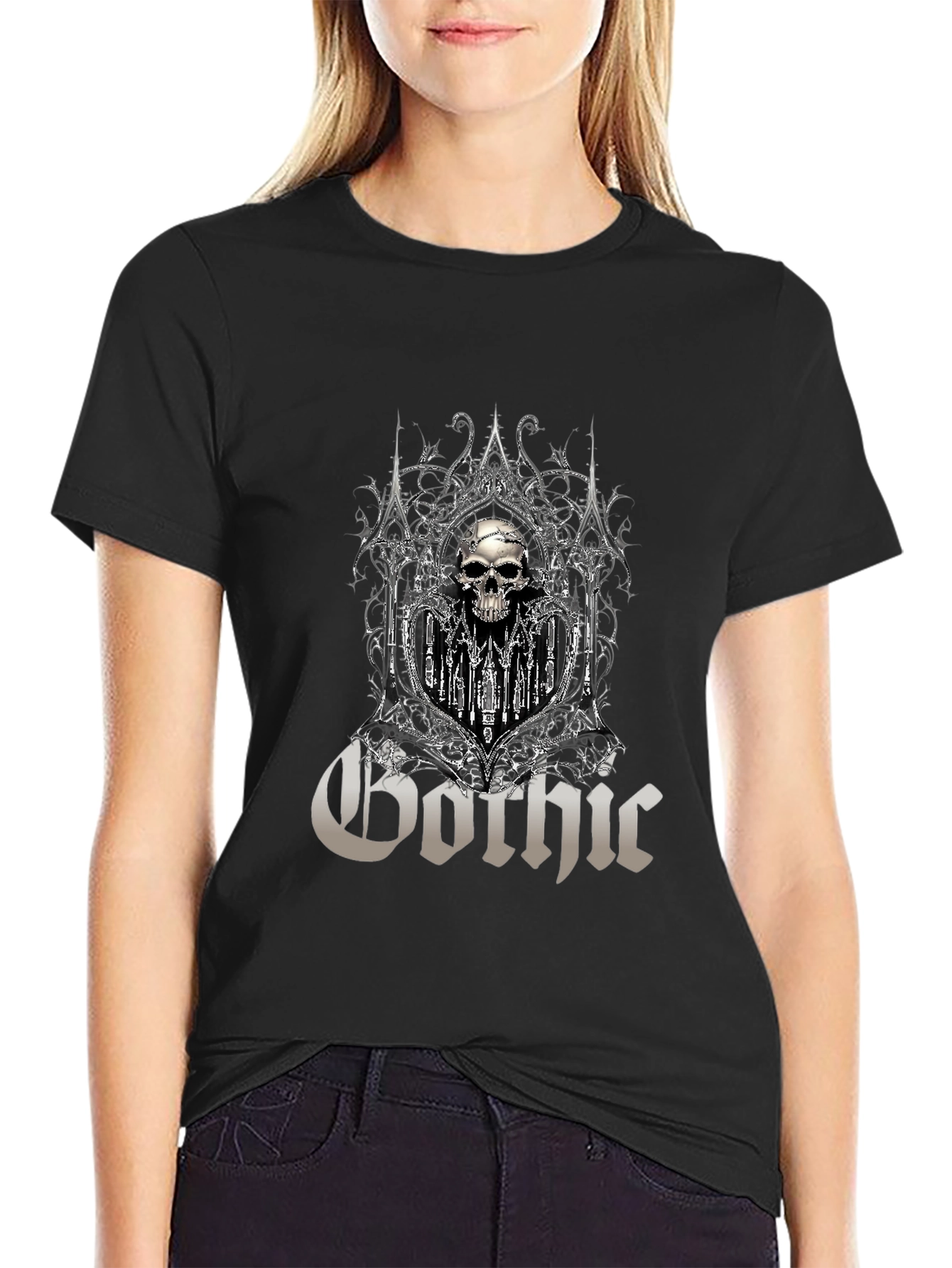 Gothic Skull T-Shirt