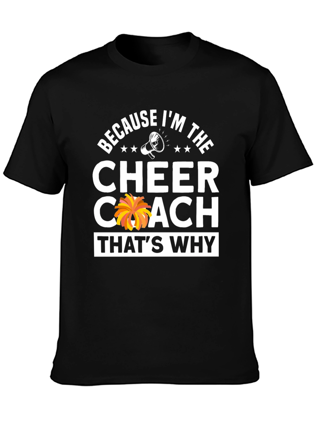 Cheer Coach T-Shirt: Because Im The Cheer Coach!